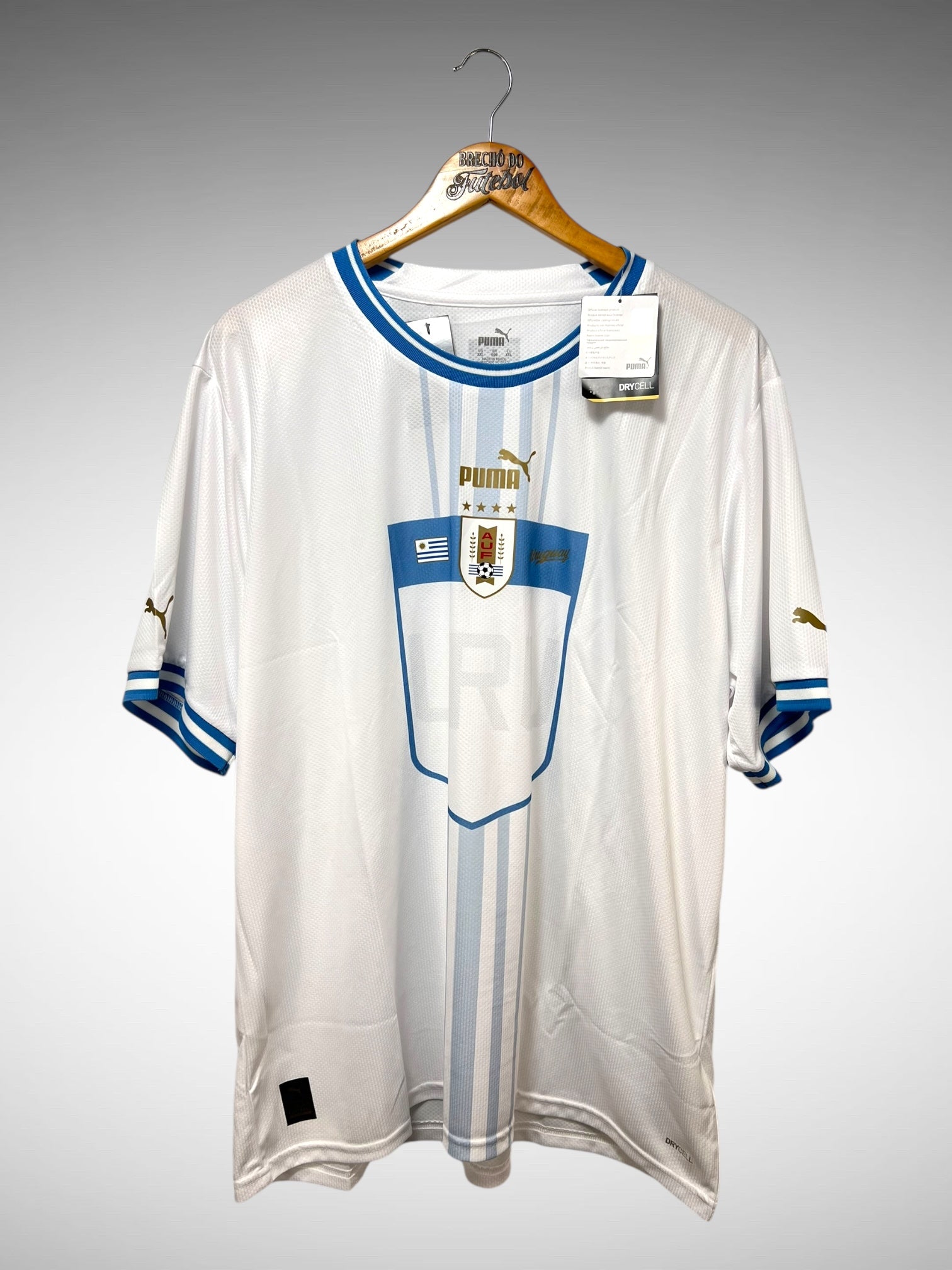 Uruguai 2022 Segunda Camisa Tam 3G.