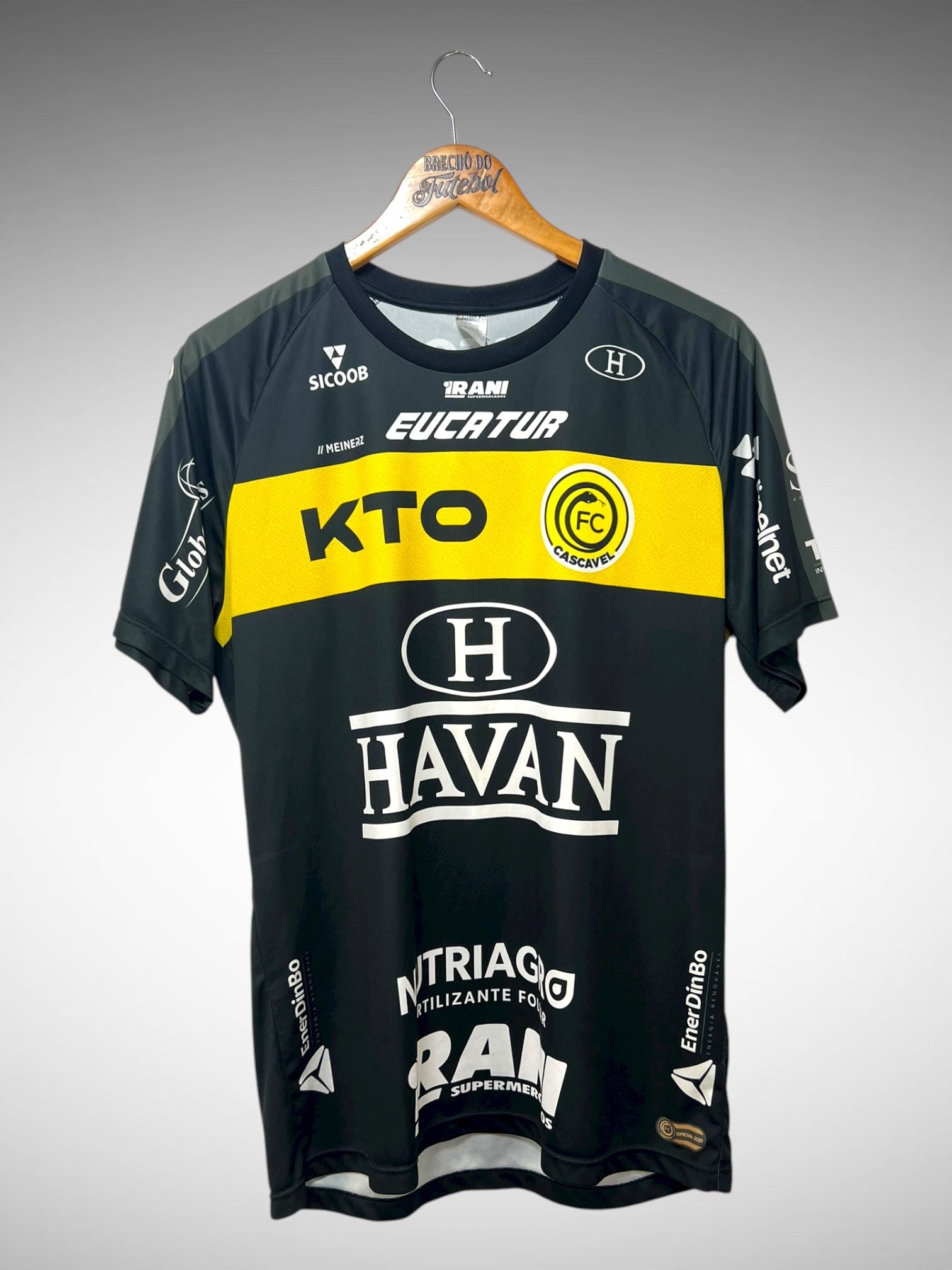 FC Cascavel-PR 2021 Primeira Camisa Tam G N 10.