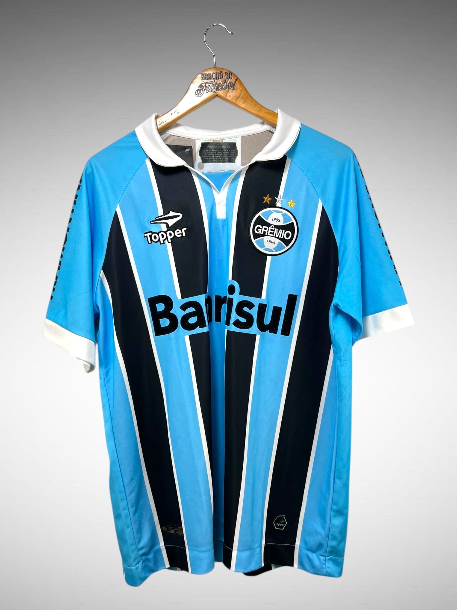 Grêmio 2012 Primeira Camisa Tam GG N 30.