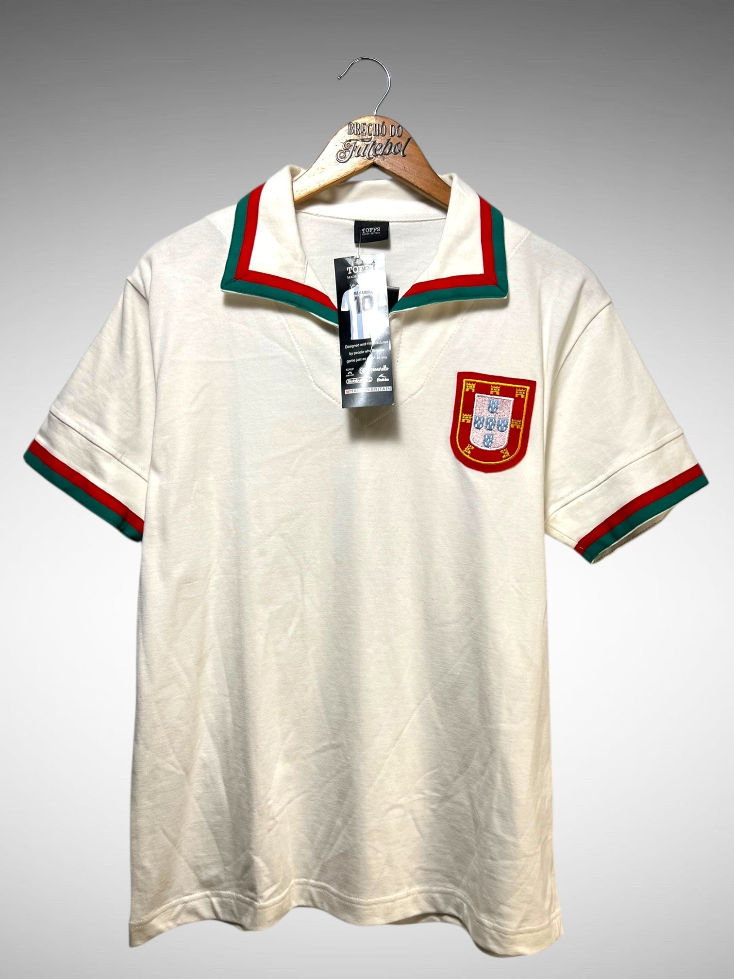Portugal 60s Retrô Segunda Camisa Tam G N 10.