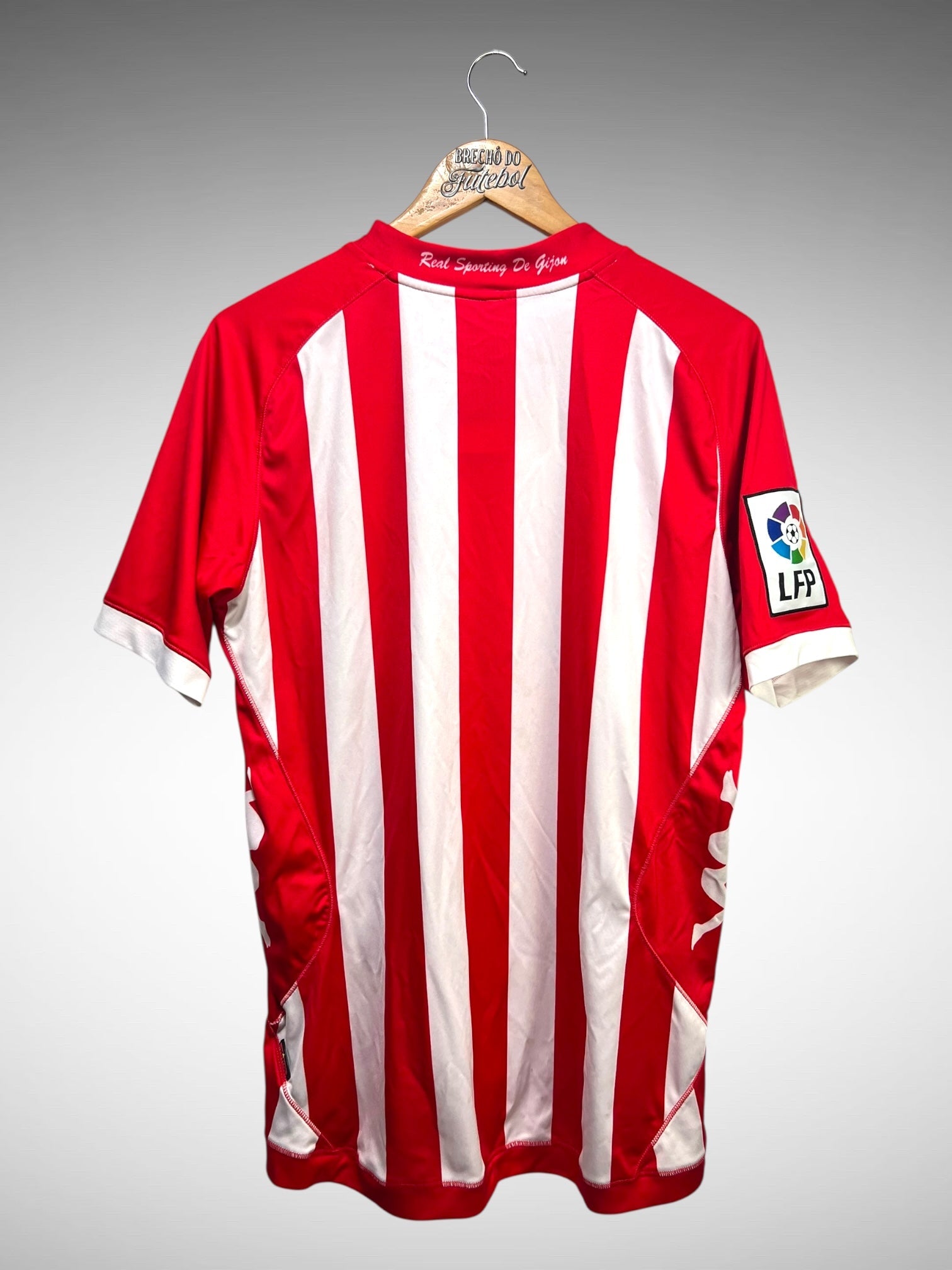 Sporting Gijón 2012 Primeira Camisa Tam G.