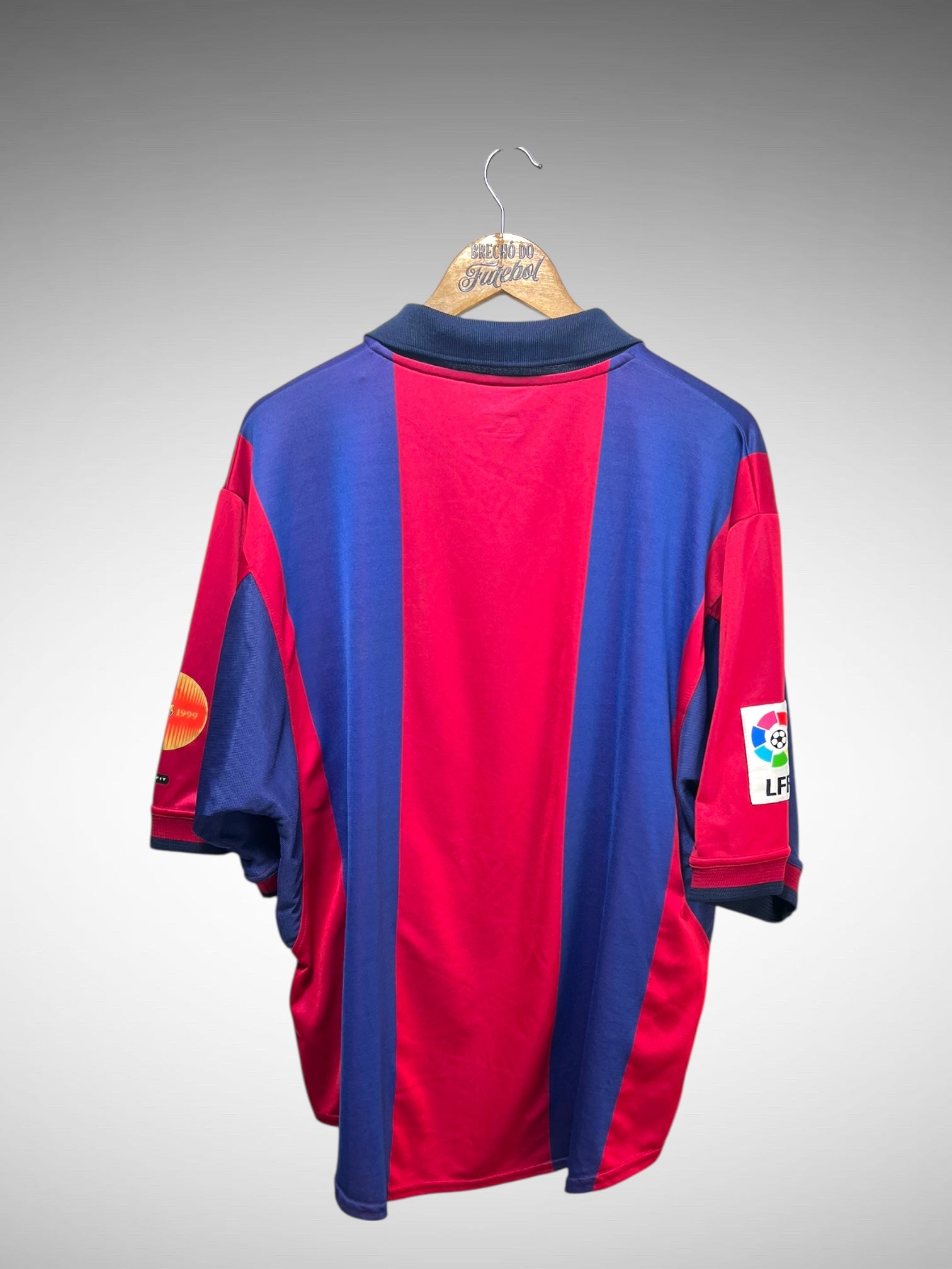Barcelona 2000 Retrô Primeira Camisa Tam GG.