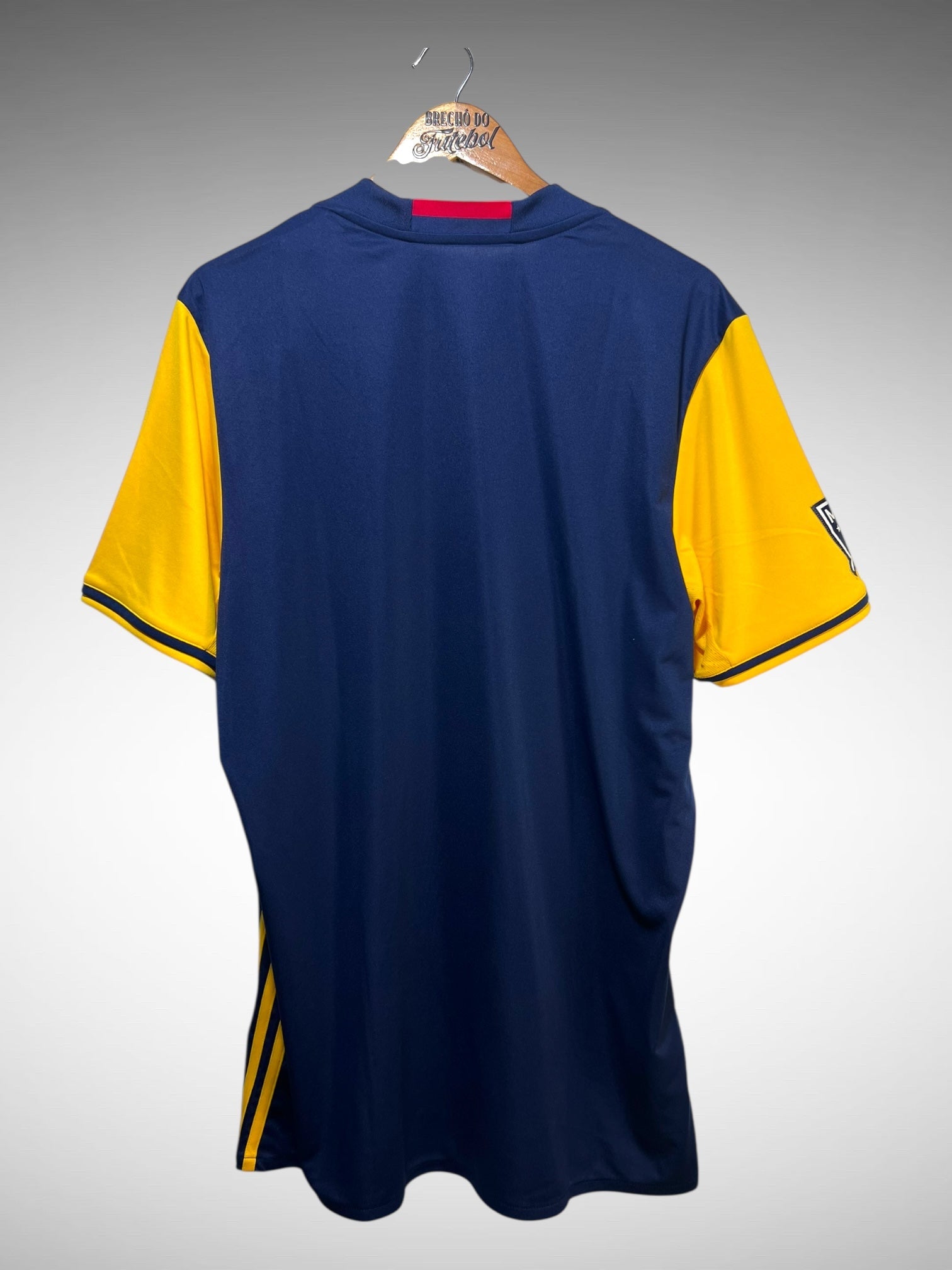 New York Red Bulls 2015 Segunda Camisa Tam GG.