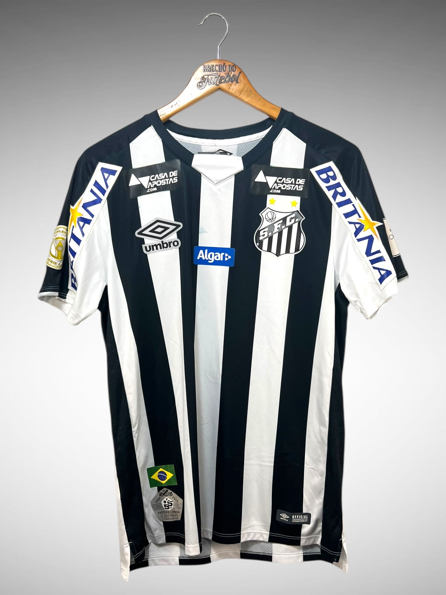 Santos 2019 Segunda Camisa Tam M N 40.