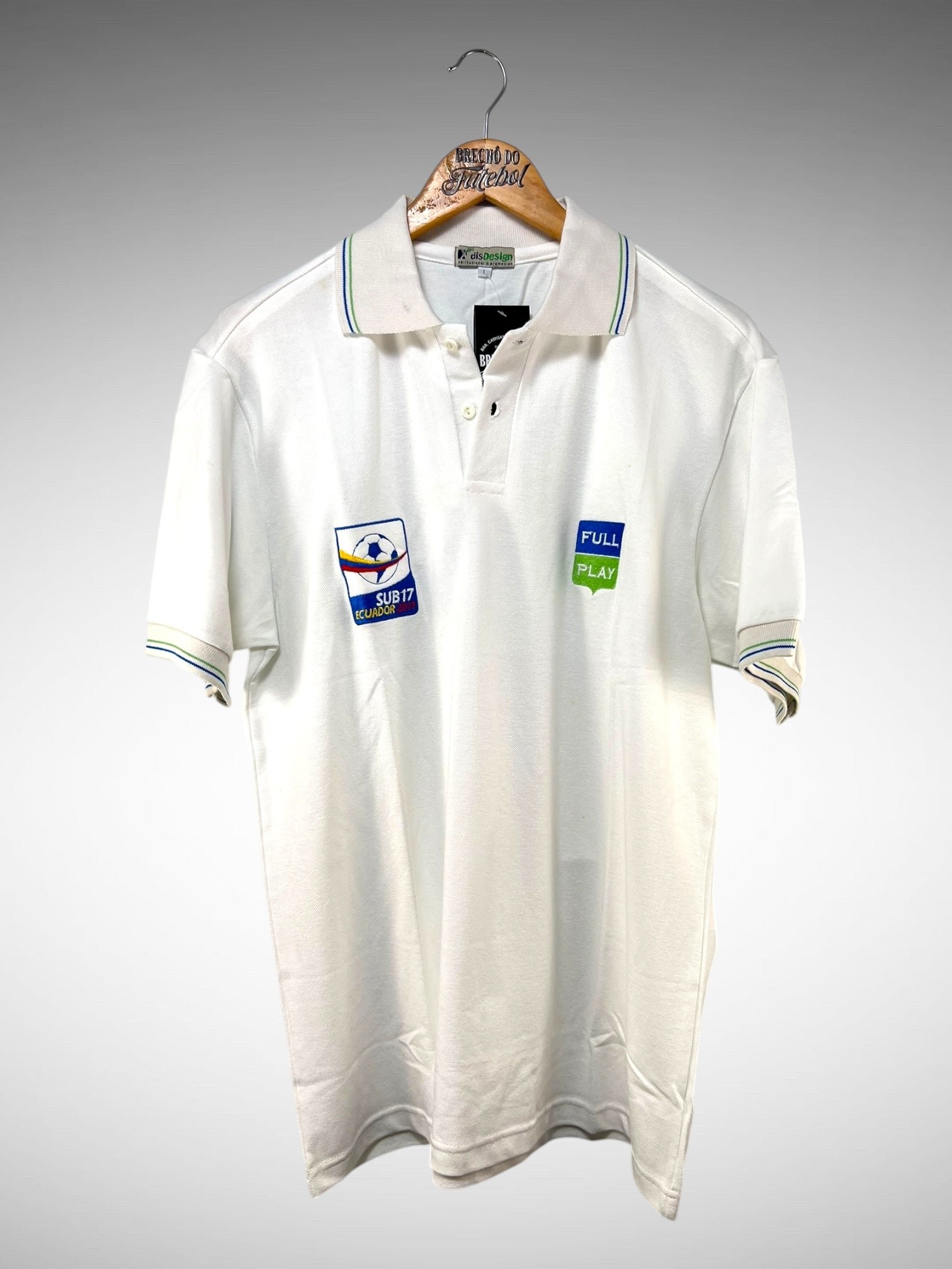 Equador 2011 Camisa De Viagem Sub 17 Tam G.