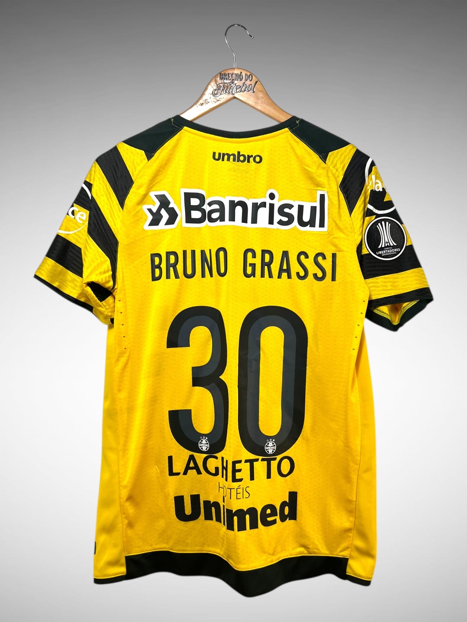 Grêmio 2017 Camisa De Goleiro Tam M N 30 Bruno Grassi.