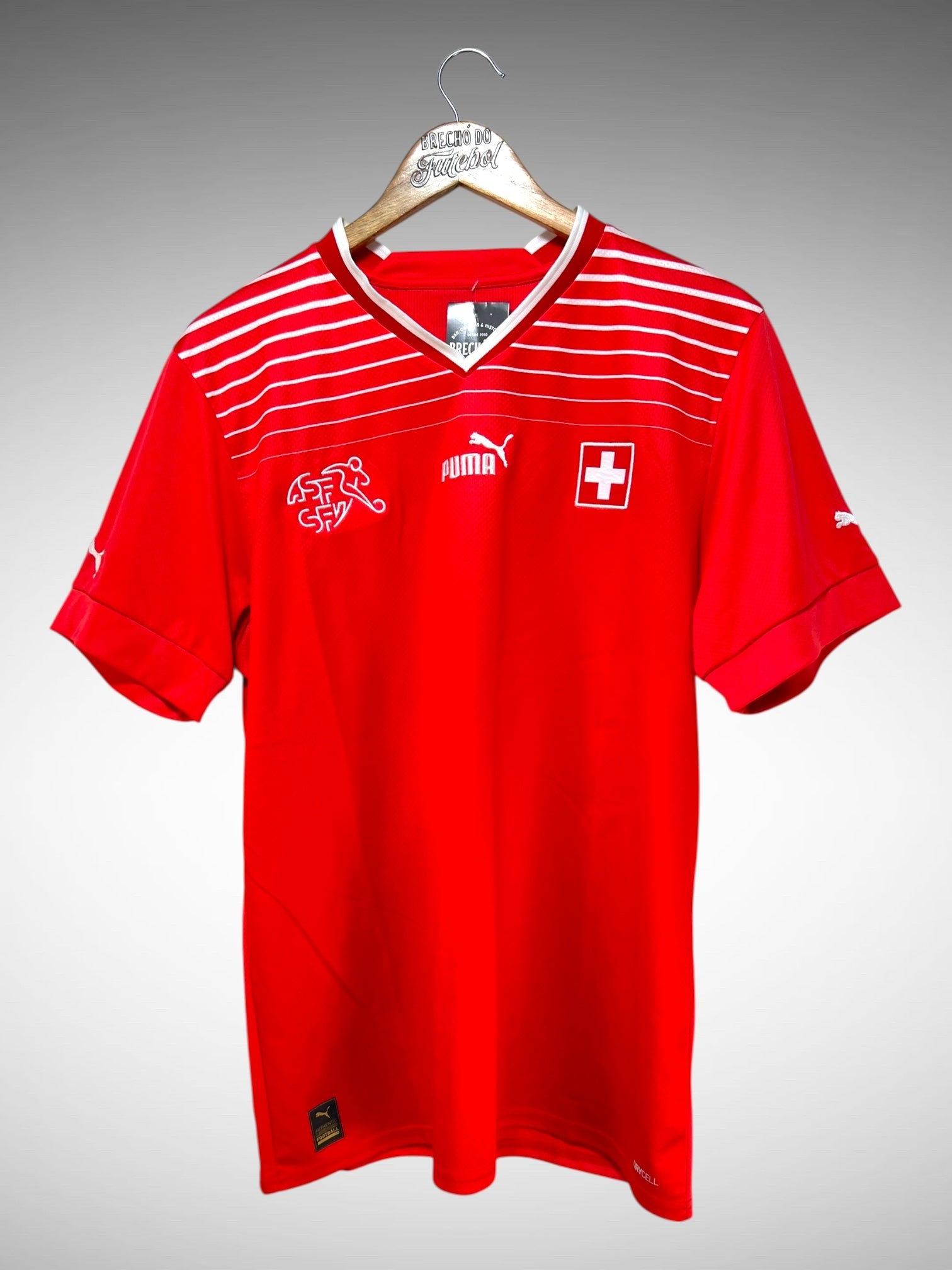 Suiça 2022 Primeira Camisa Tam G.