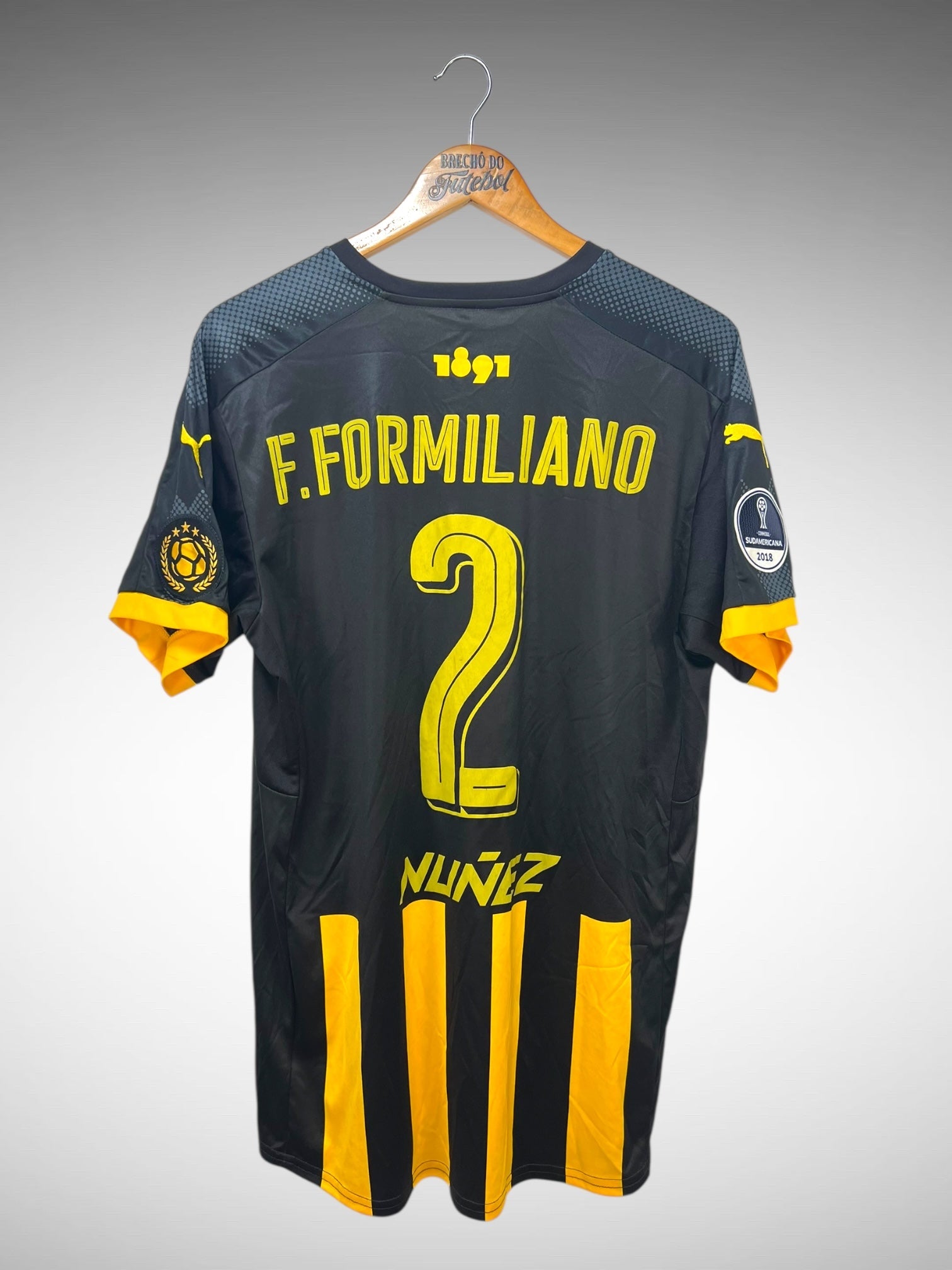 Peñarol 2018 Primeira Camisa Tam G N 2 F. Formiliano.