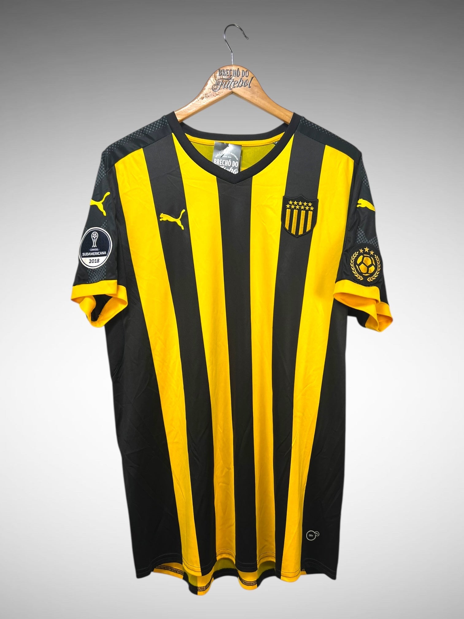 Peñarol 2018 Primeira Camisa Tam G N 2 F. Formiliano.