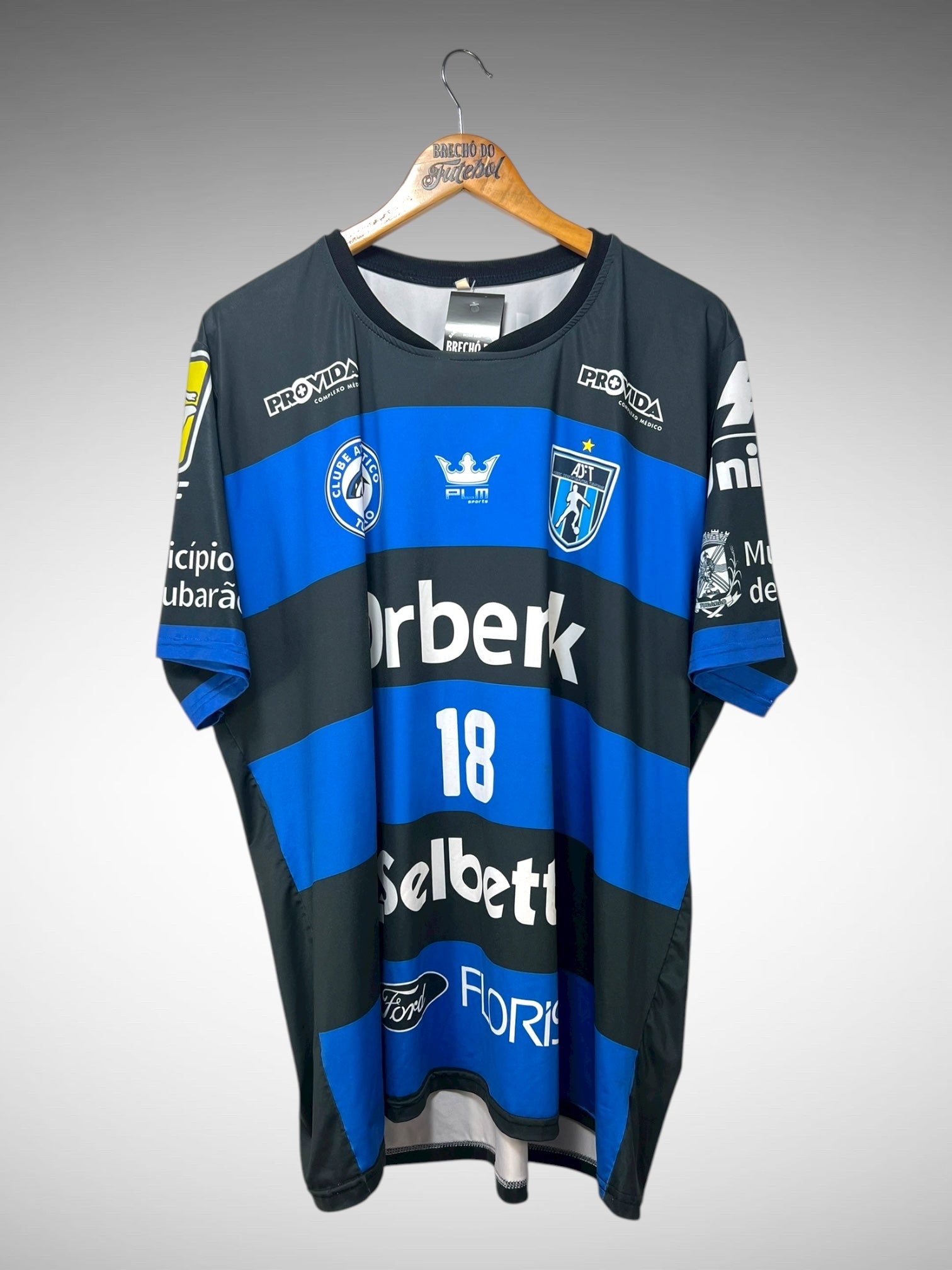 Atlético Tubarão-SC Primeira Camisa Tam GG N 18 Ventura.