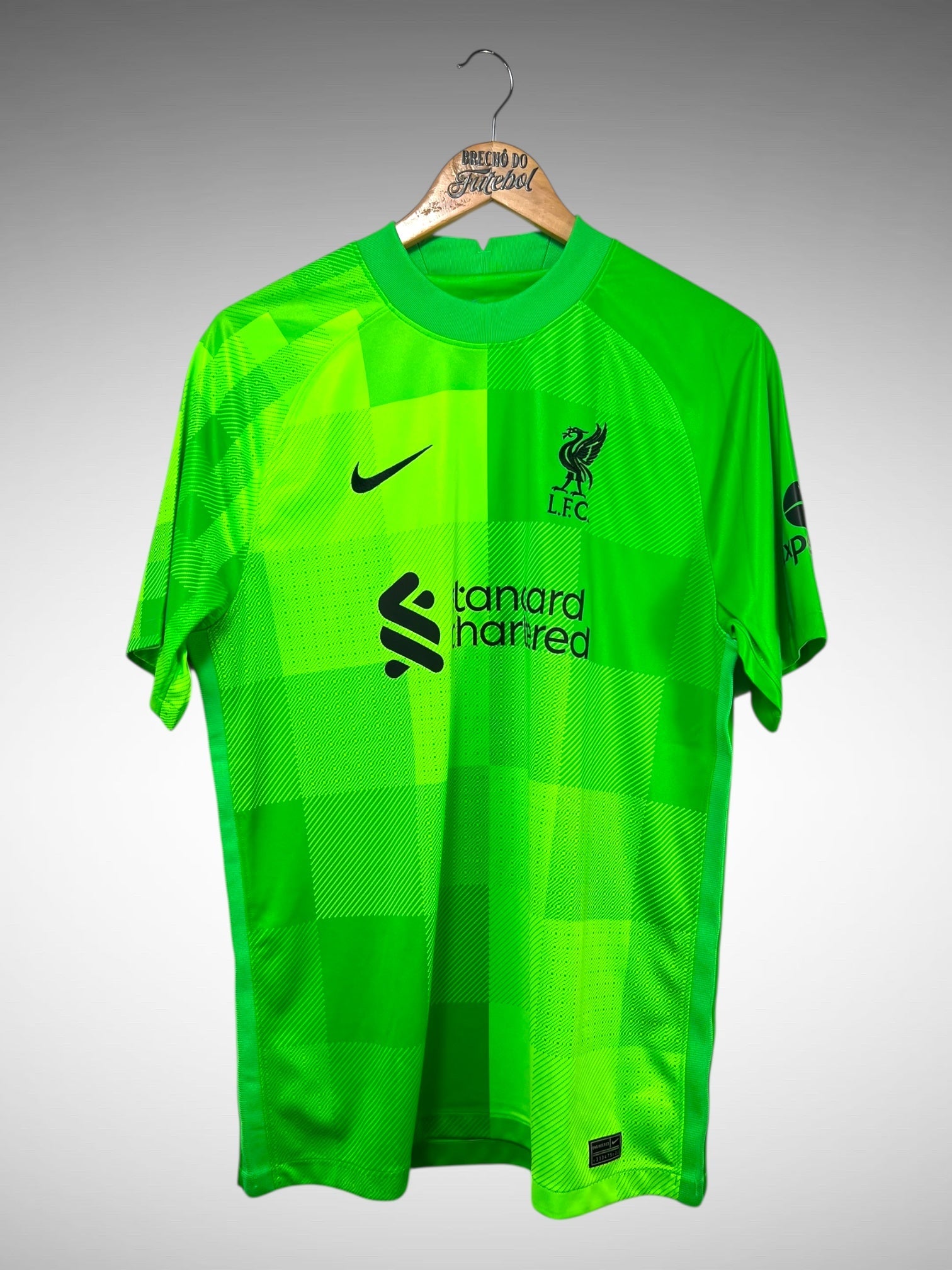 Liverpool 2021 Camisa De Goleiro Tam G.