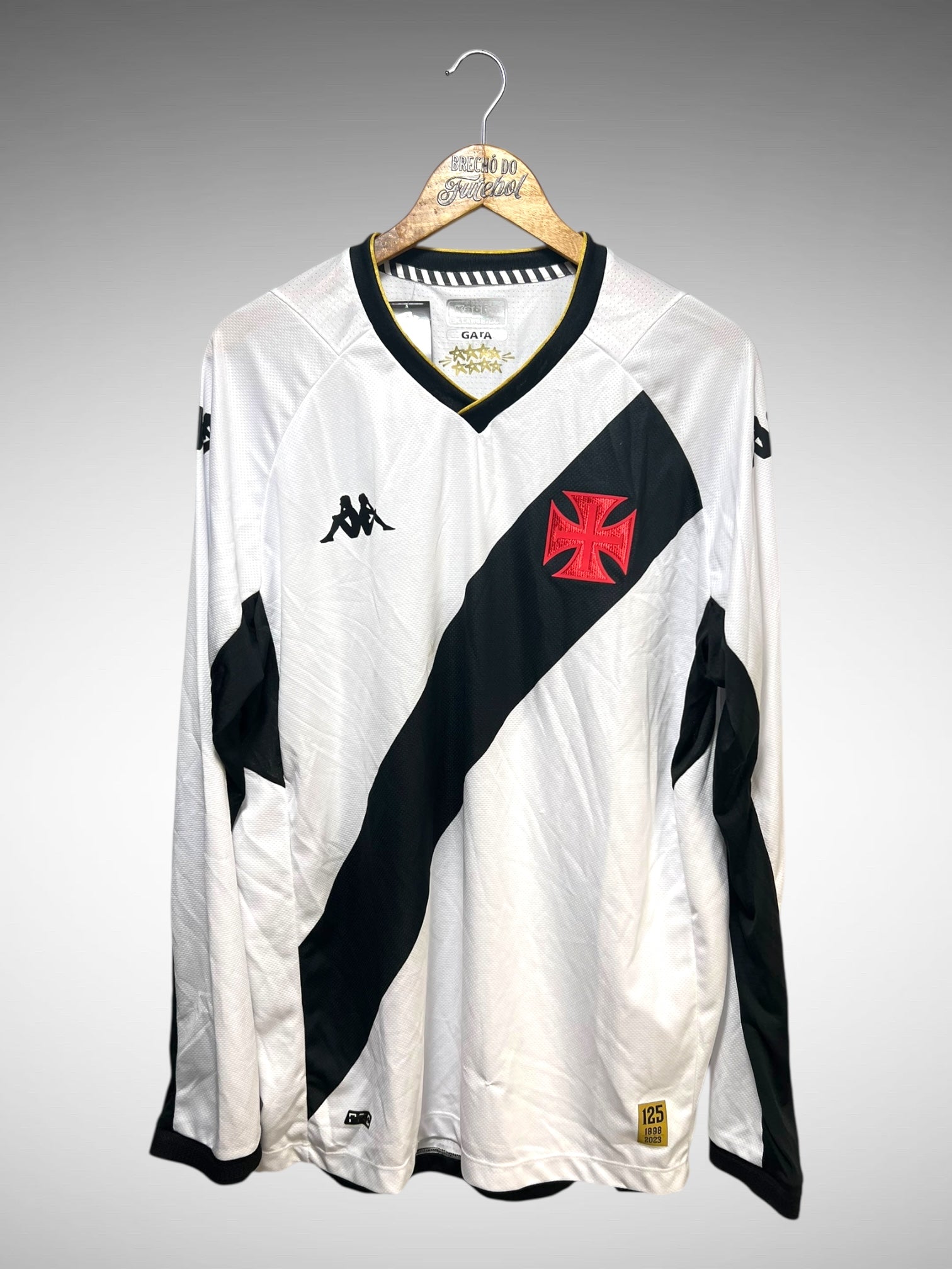 Vasco Da Gama 2023 Segunda Camisa Tam GG Mangas Longas.