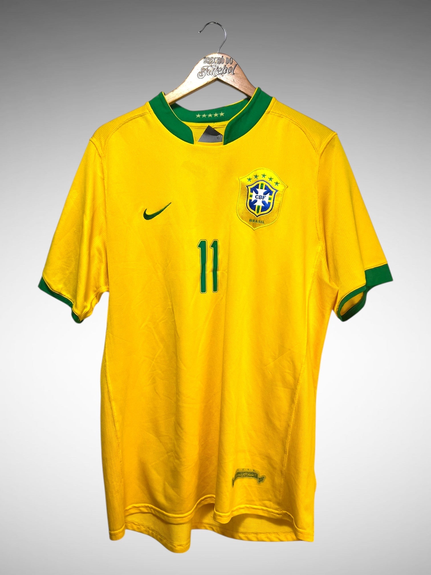 Brasil 2006 Primeira Camisa Tam GG N 11 Pato.