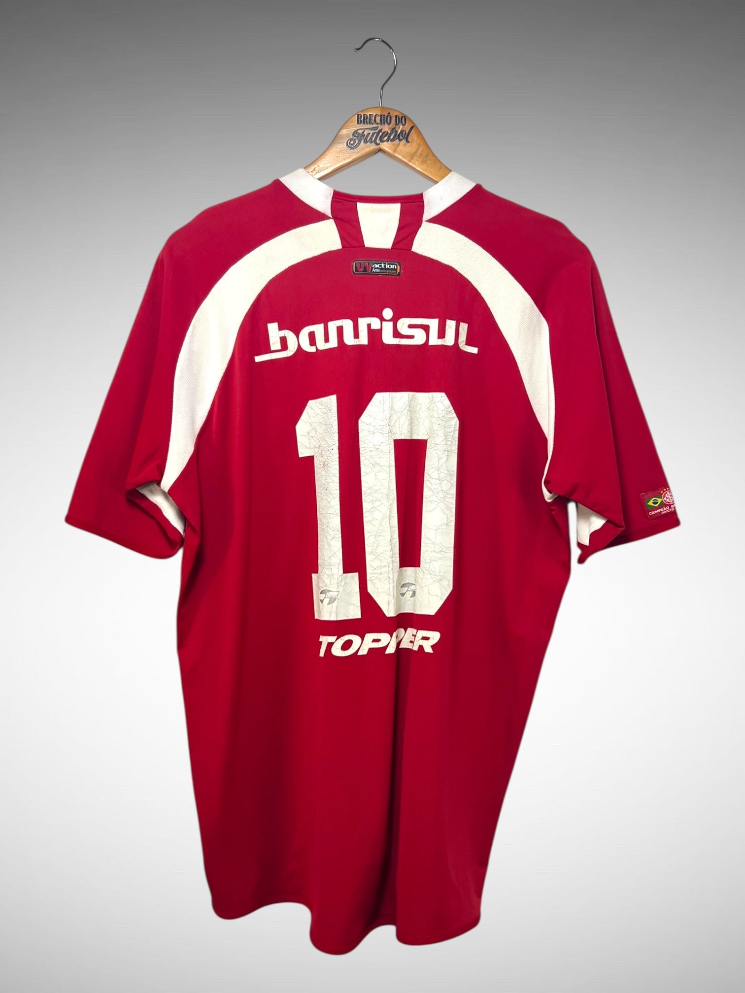 Internacional 2005 Primeira Camisa Tam G N 10.