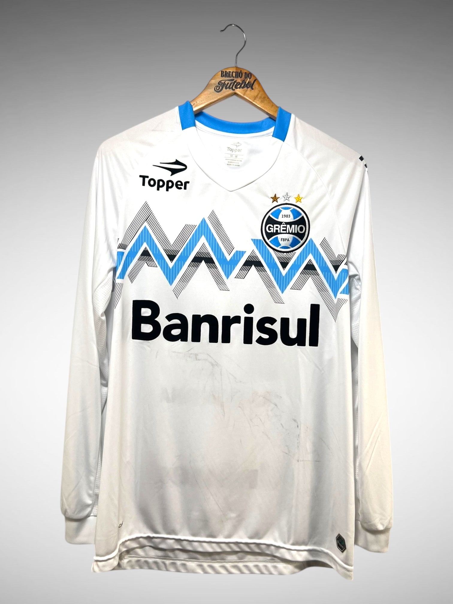 Grêmio 2014 Segunda Camisa Tam M N 17 Mangas Longas.