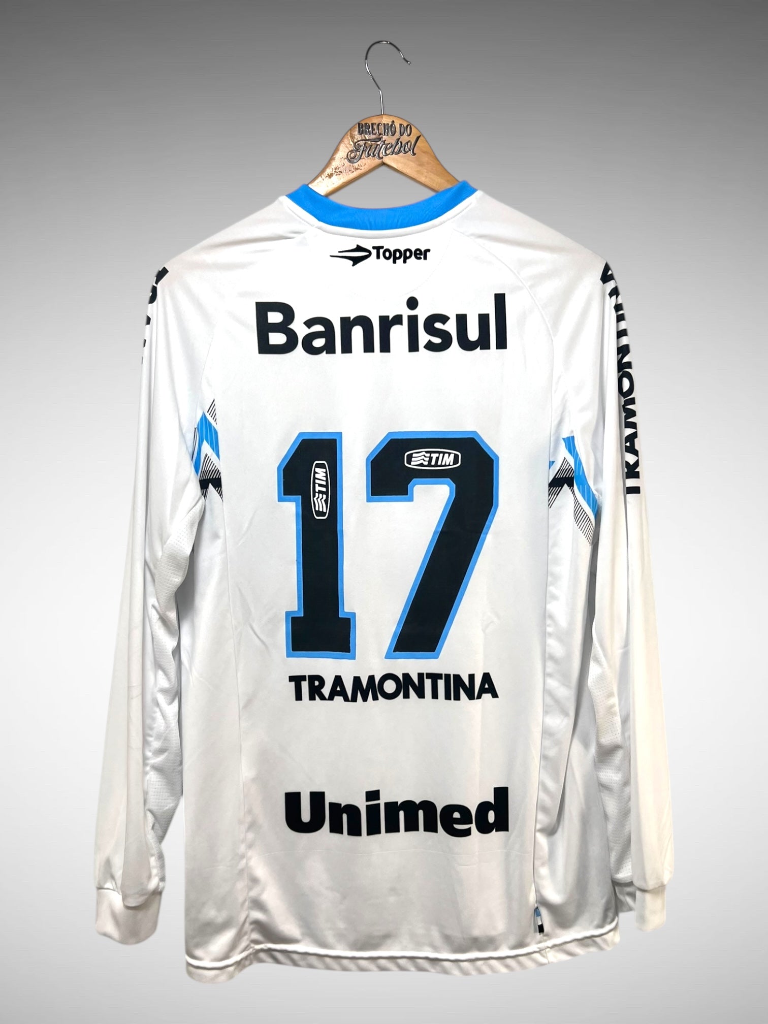 Grêmio 2014 Segunda Camisa Tam M N 17 Mangas Longas.