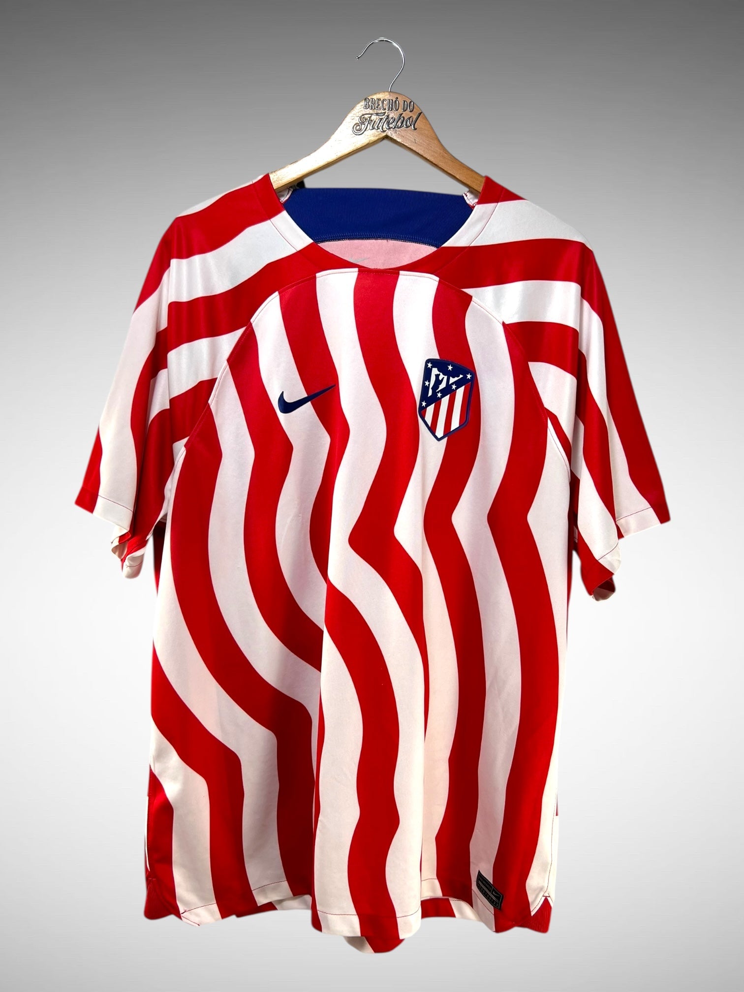 Atlético Madrid 2022 Primeira Camisa Tam 3G.