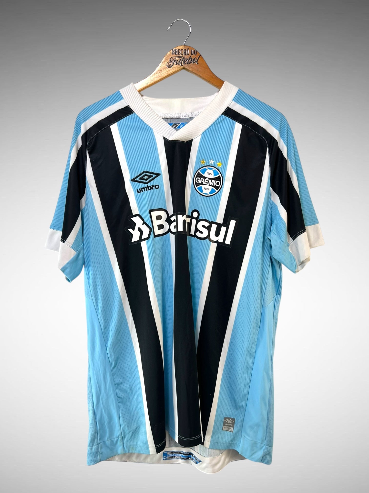 Grêmio 2021 Primeira Camisa Tam GG N 10.