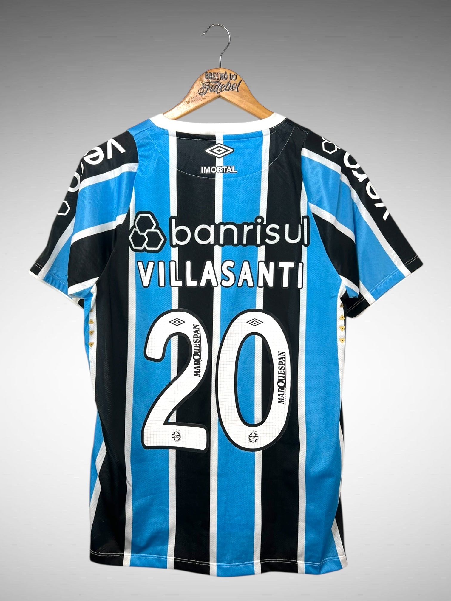 Grêmio 2024 Primeira Camisa Tam M N 20 Villasanti.