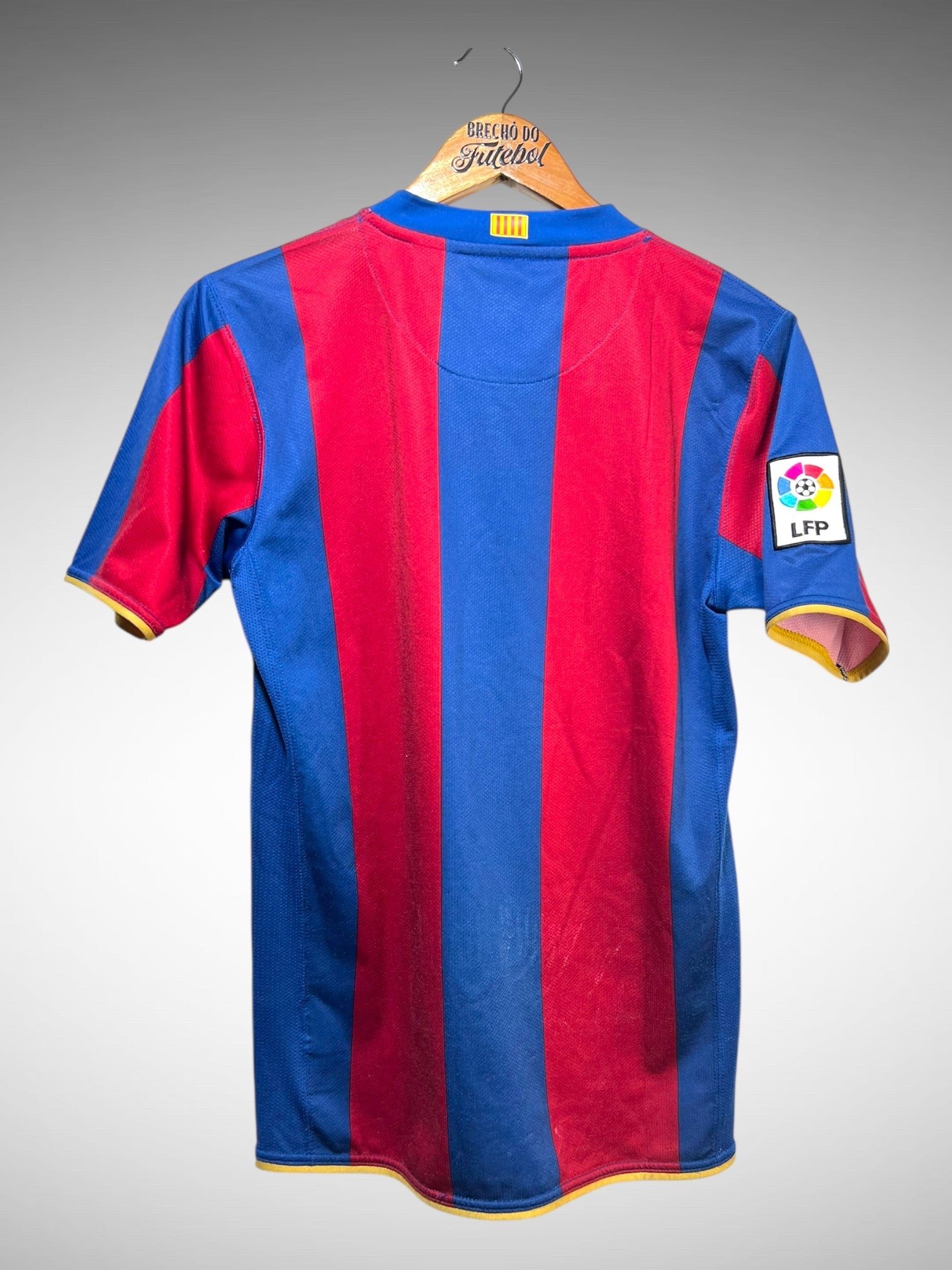 Barcelona 2007 Primeira Camisa Tam 14 Anos Infantil.