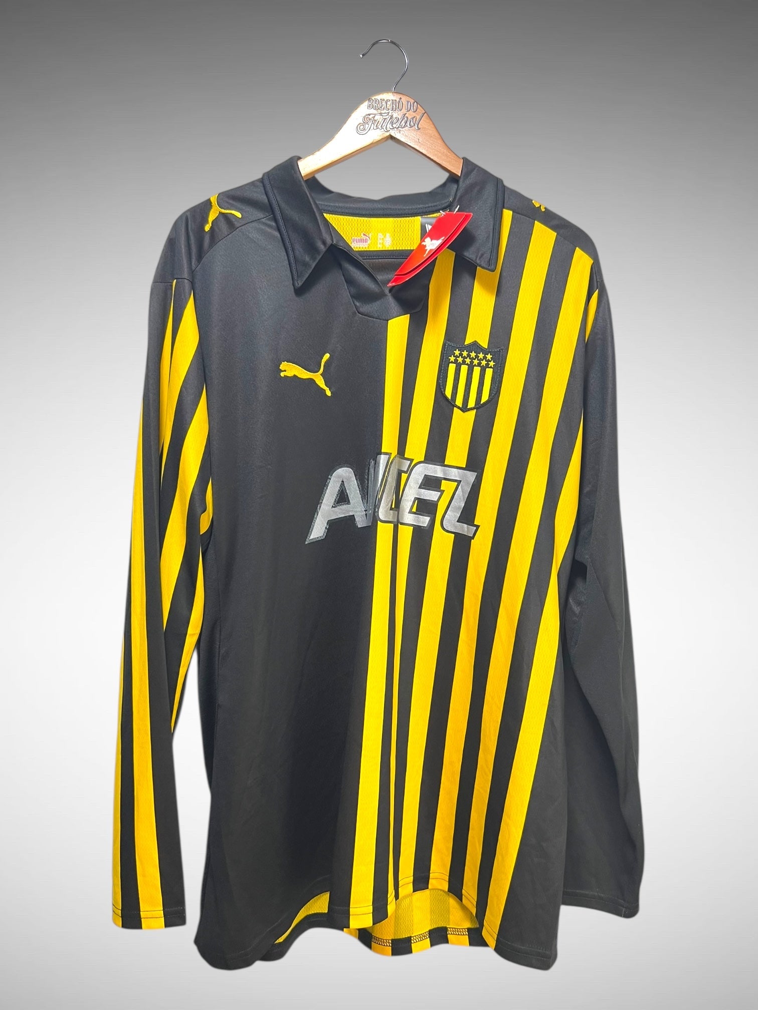 Peñarol 2010 Terceira Camisa Tam GG Mangas Longas.