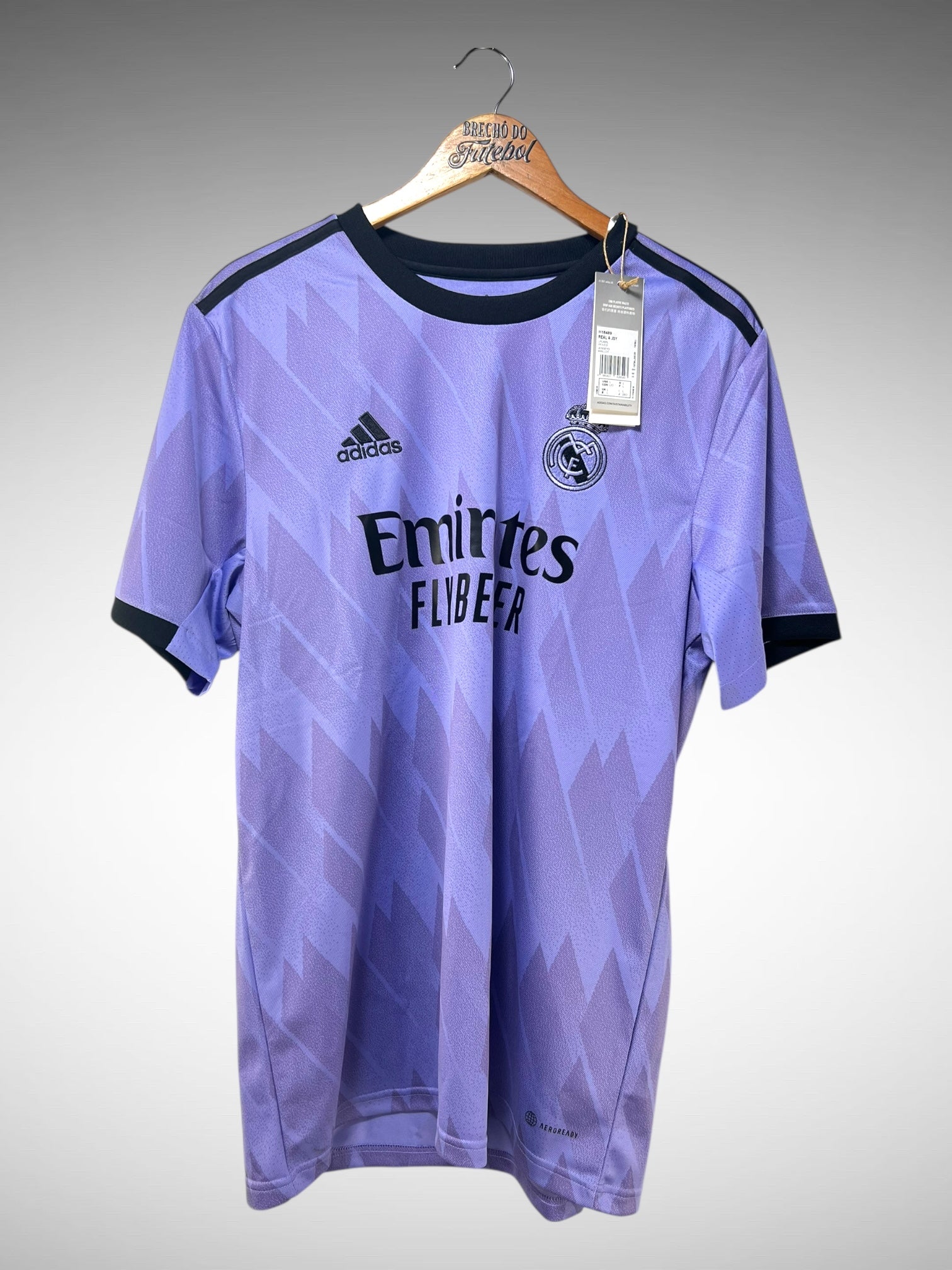 Real Madrid 2022 Segunda Camisa Tam G.