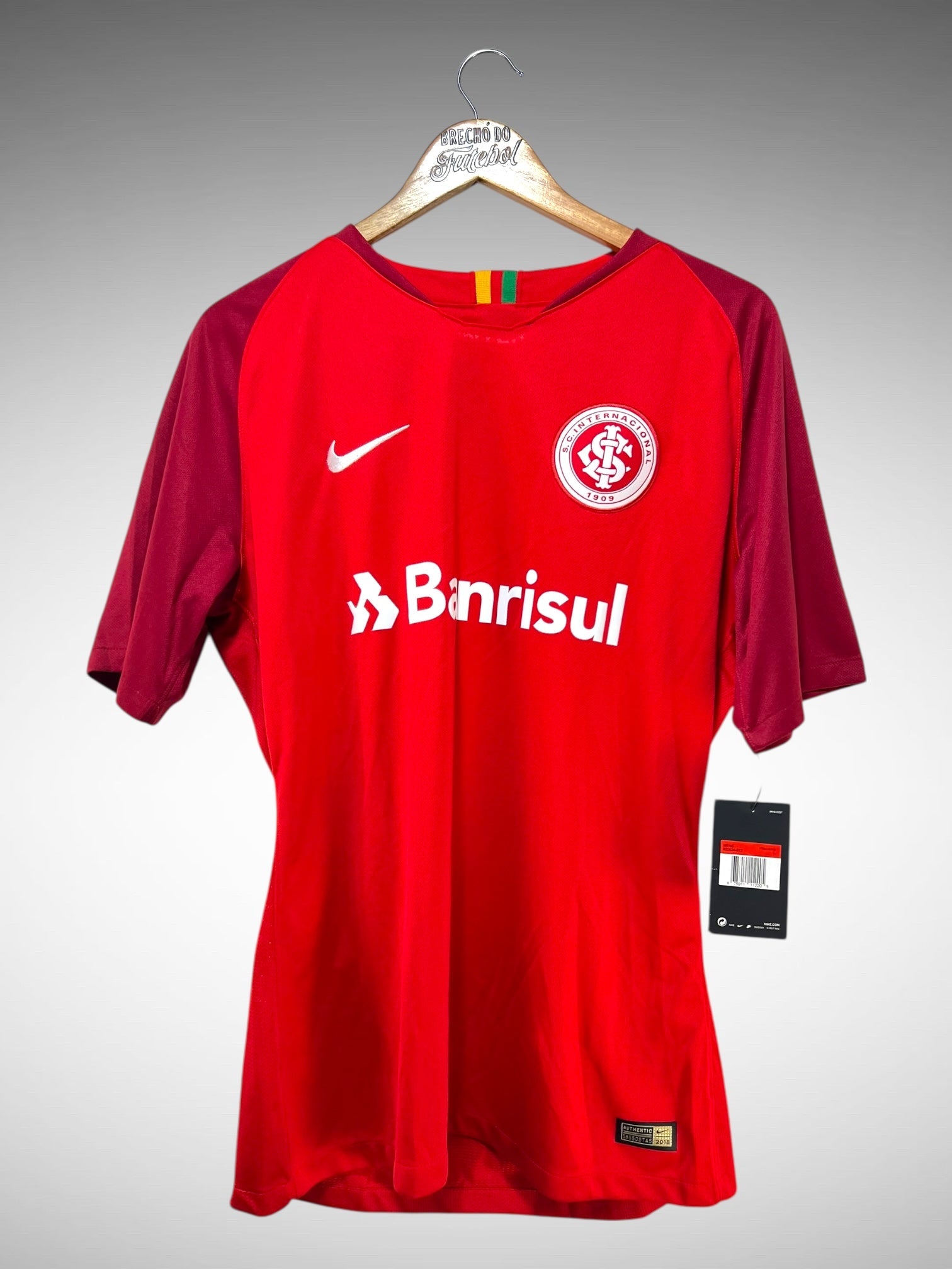 Internacional 2018 Primeira Camisa Tam G N 16.