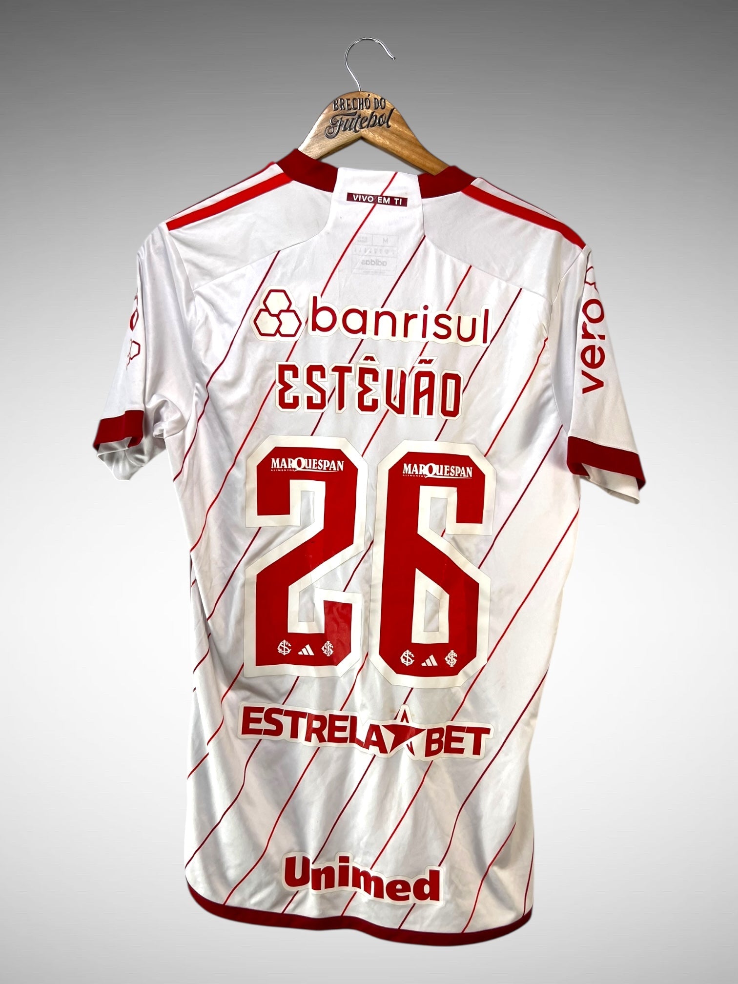 Internacional 2023 Segunda Camisa Tam M N 26 Estevão.