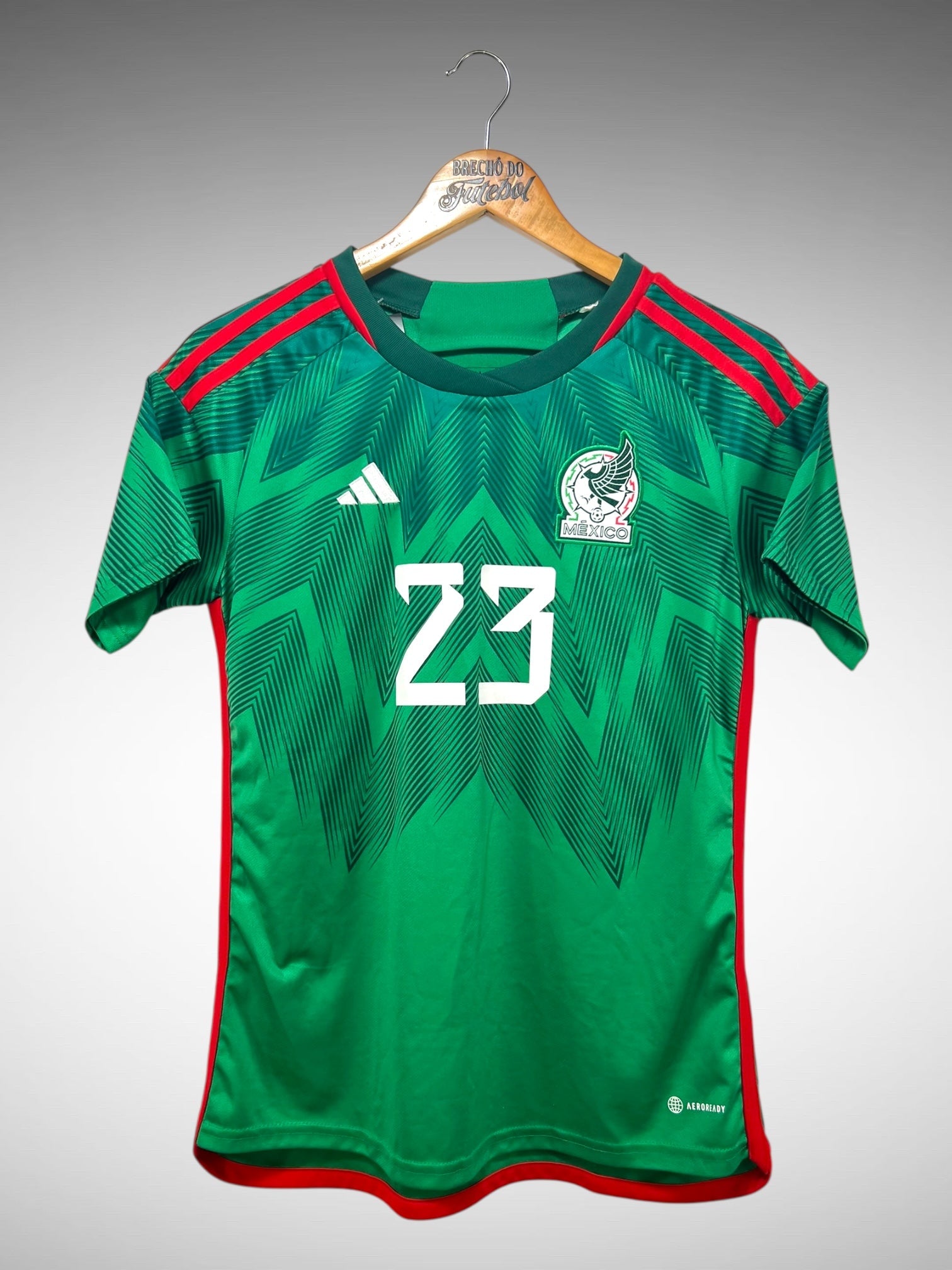 Mexico 2022 Primeira Camisa Tam M Feminino N 23 K. Rodríguez.
