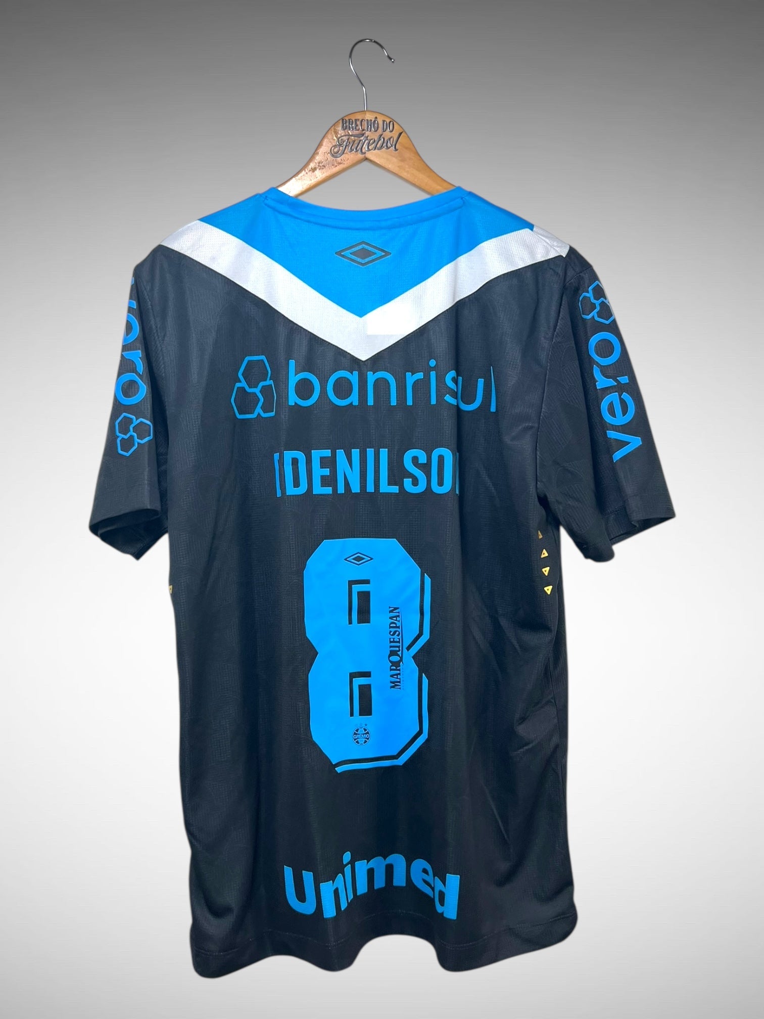 Grêmio 2024 Terceira Camisa Tam G N 8 Edenilson.