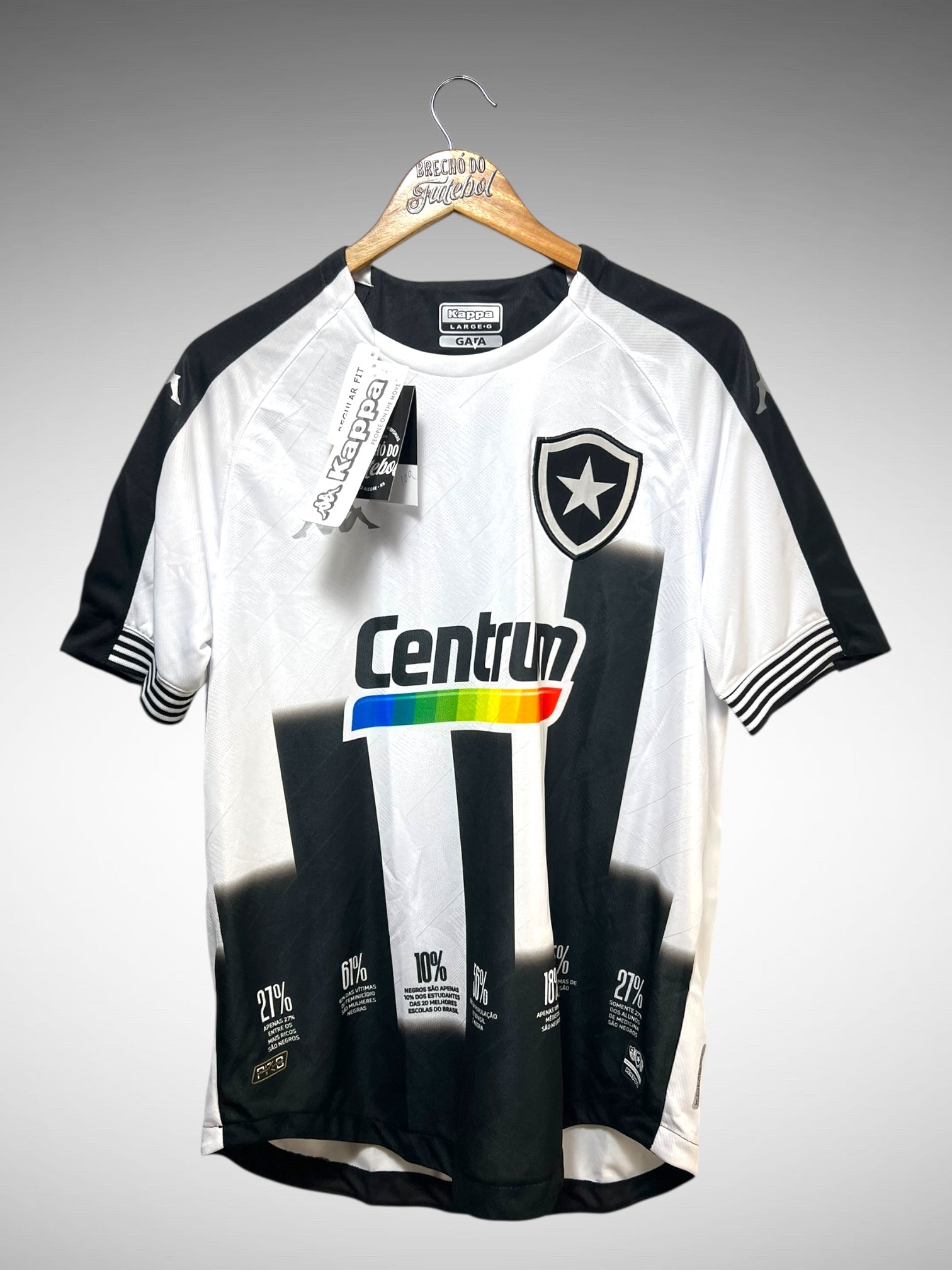 Botafogo 2021 Camisa Antirracismo Tam G.