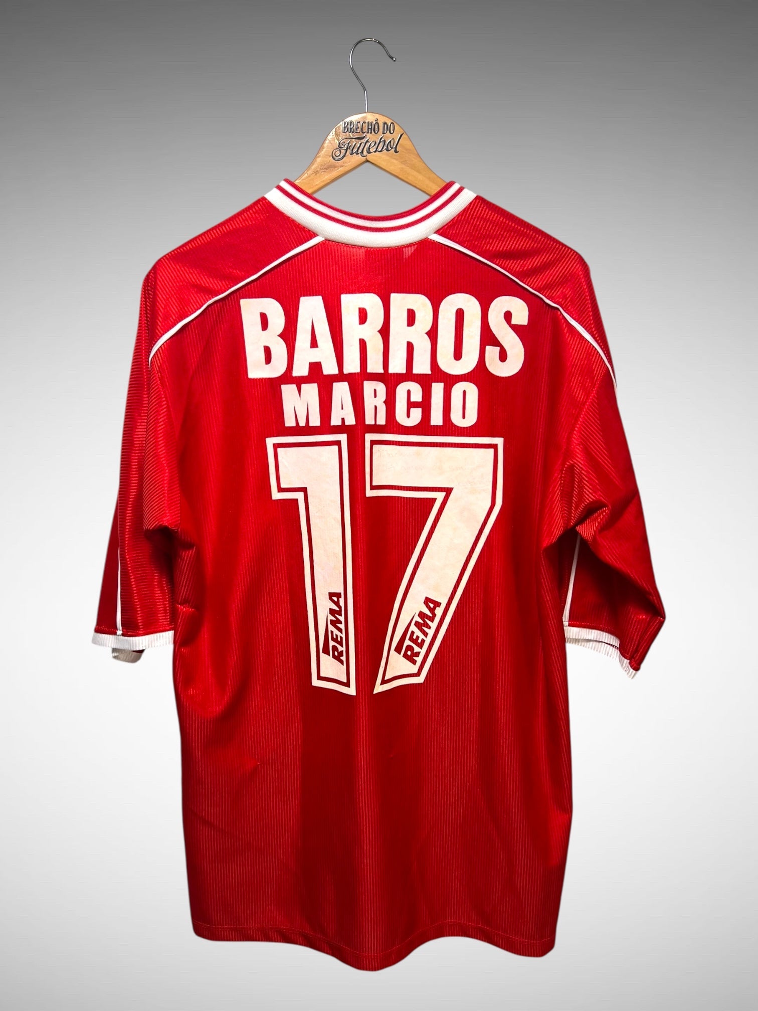Mogi Mirim EC-SP 2002 Primeira Camisa Tam G N 17 Marcio.