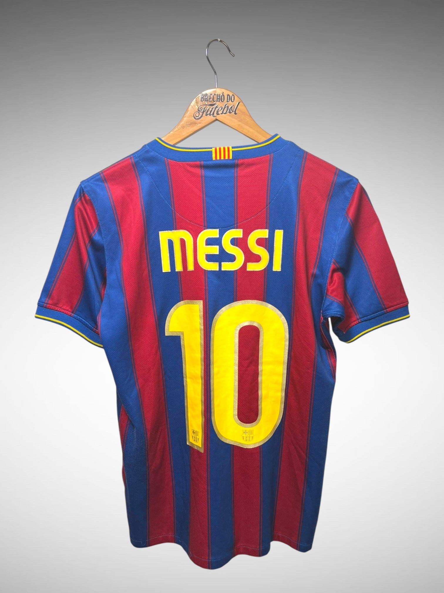 Barcelona 2009 Primeira Camisa Tam GG Infantil N 10 Messi.