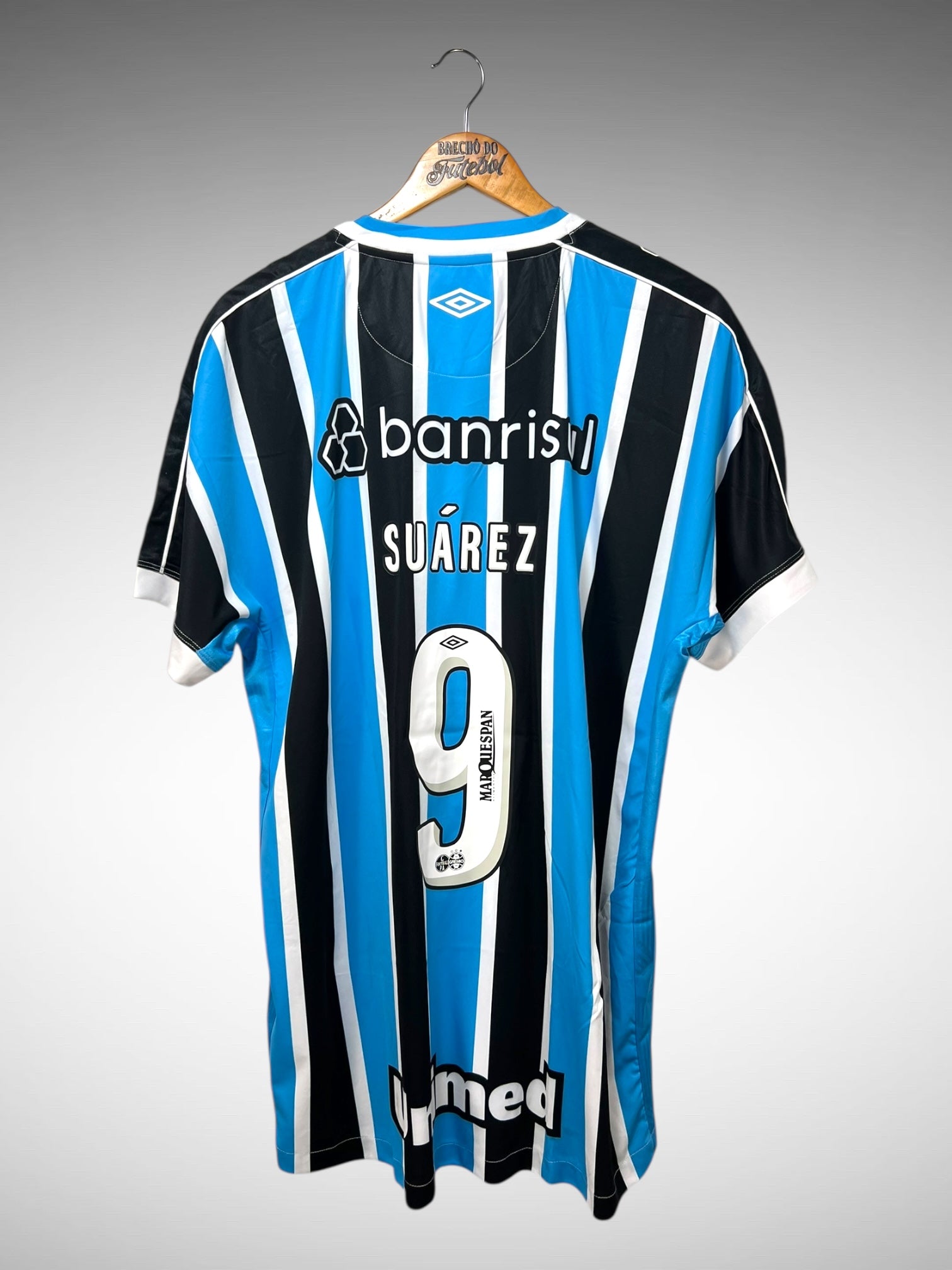 Grêmio 2023 Primeira Camisa Tam GG N 9 Suárez.