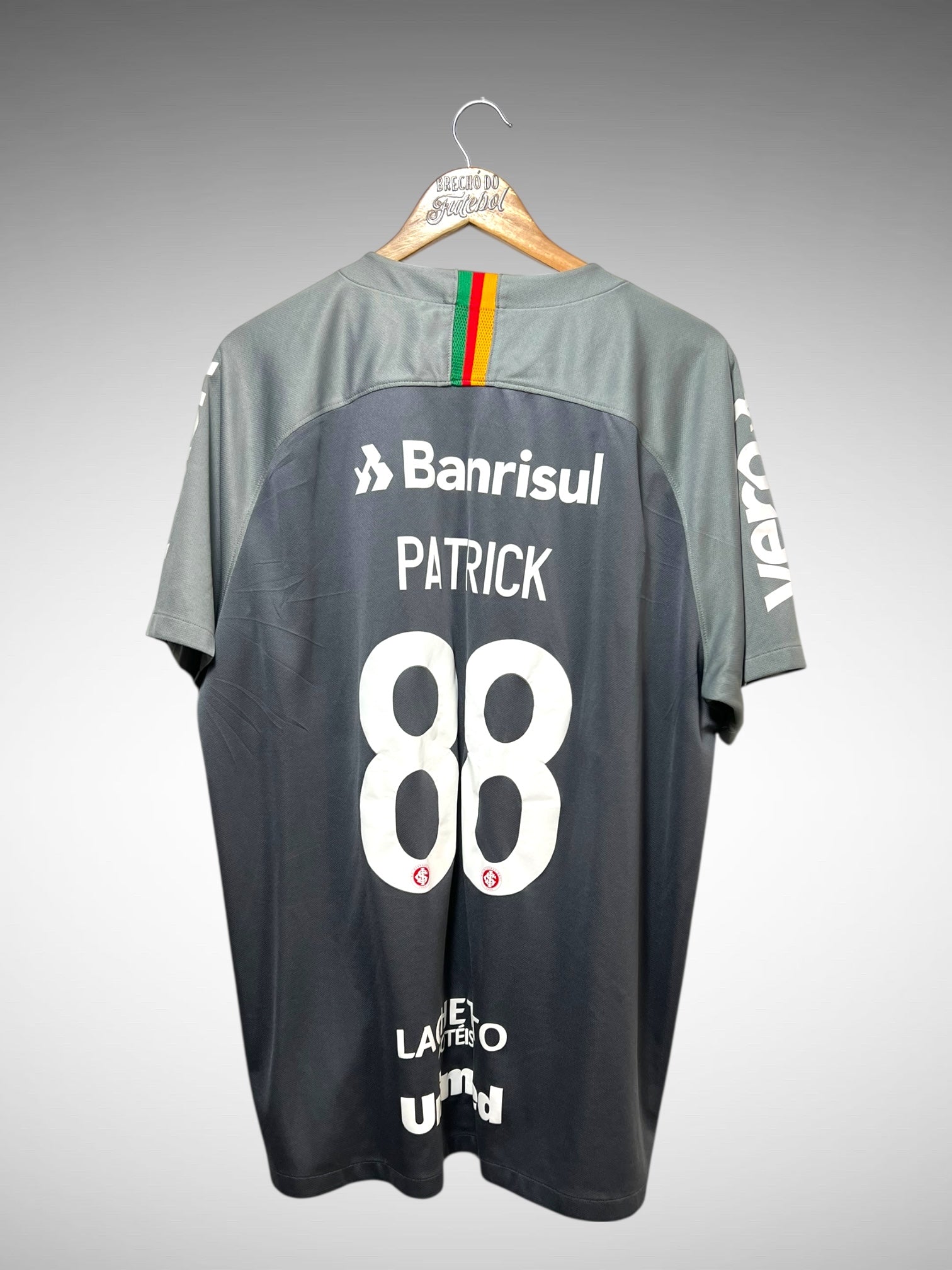 Internacional 2018 Terceira Camisa Tam 3G N 88 Patrick.