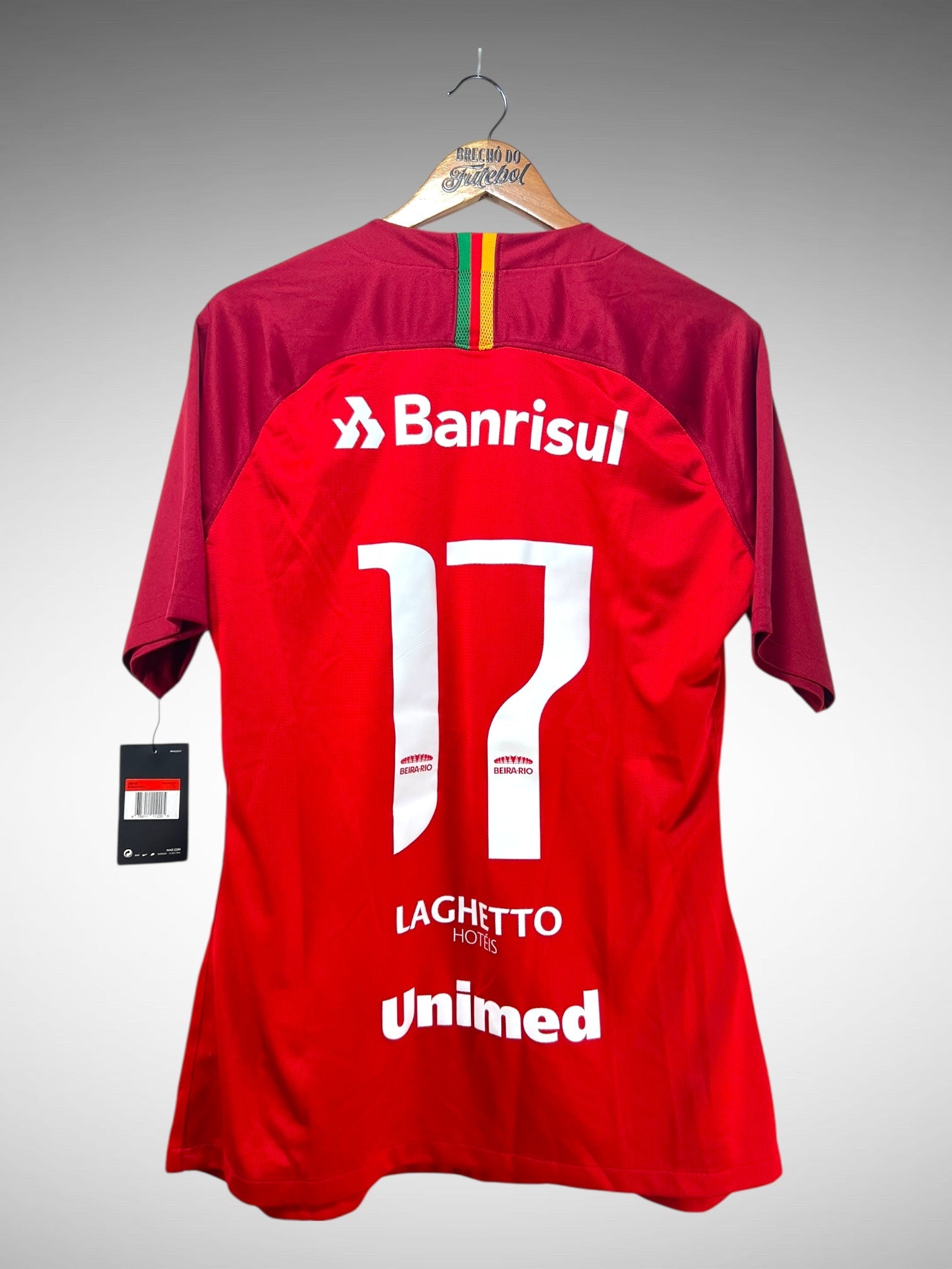 Internacional 2018 Primeira Camisa Tam G N 17.