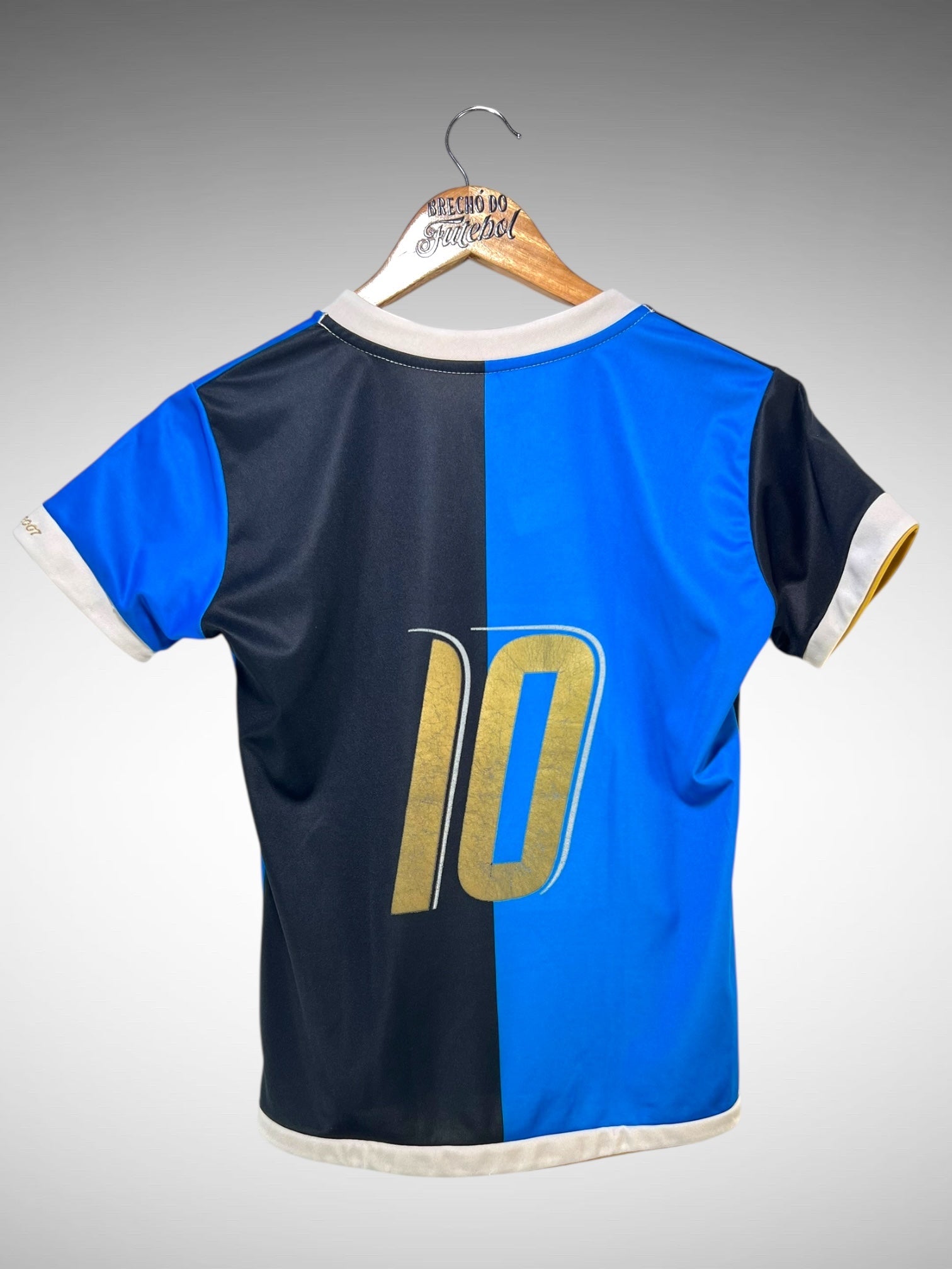 Grêmio 2007 Camisa Bicolor Tam 10 Anos Infantil N 10.