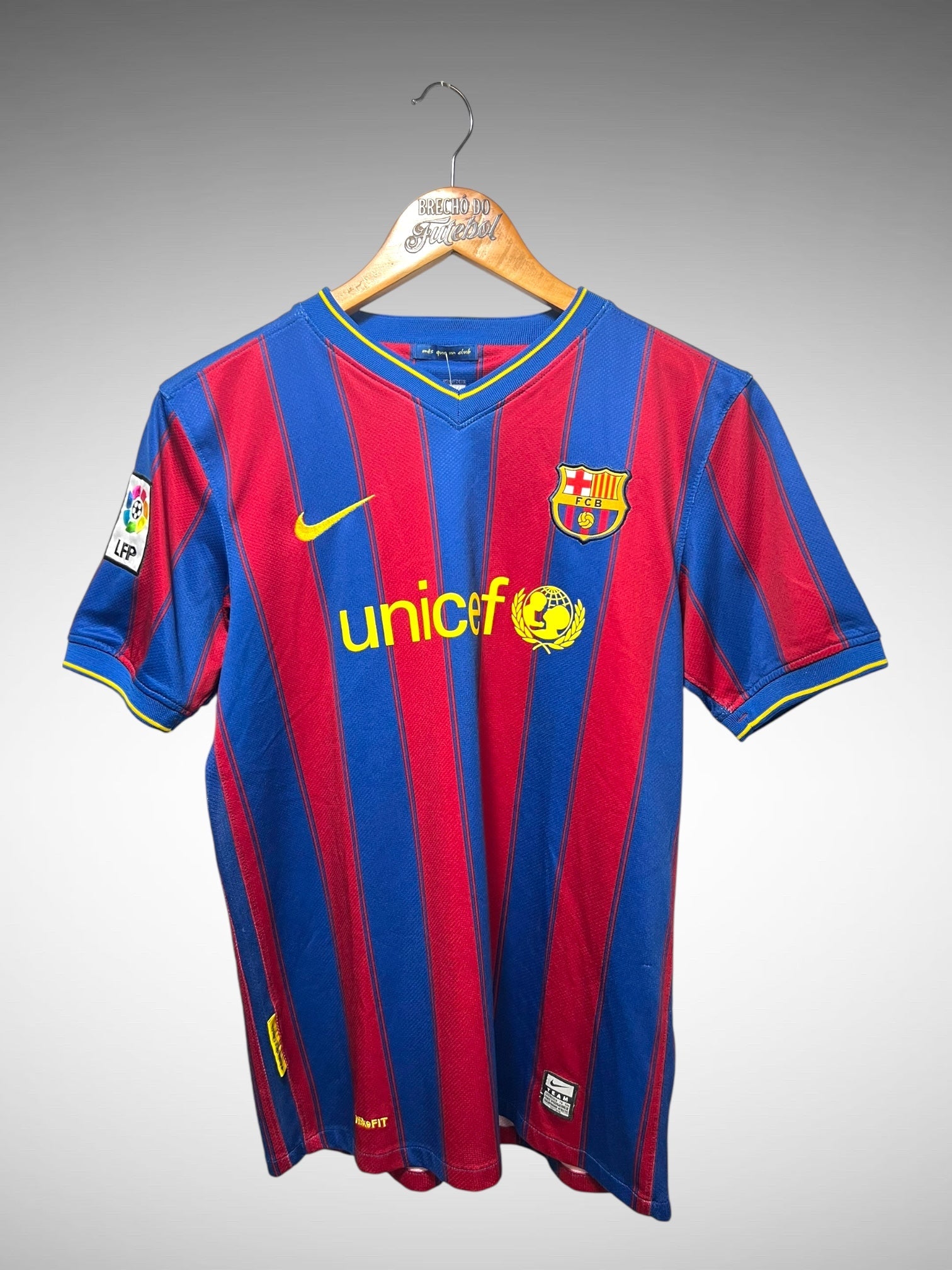 Barcelona 2009 Primeira Camisa Tam GG Infantil N 10 Messi.