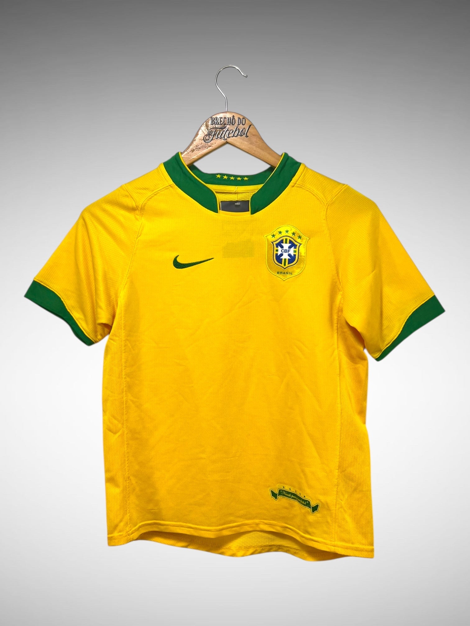 Brasil 2006 Primeira Camisa Tam 10 Anos Infantil.