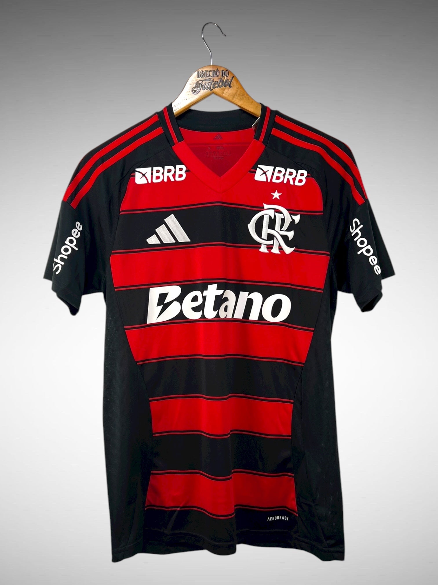 Flamengo 2025 Primeira Camisa Tam P N 7 L. Araújo.