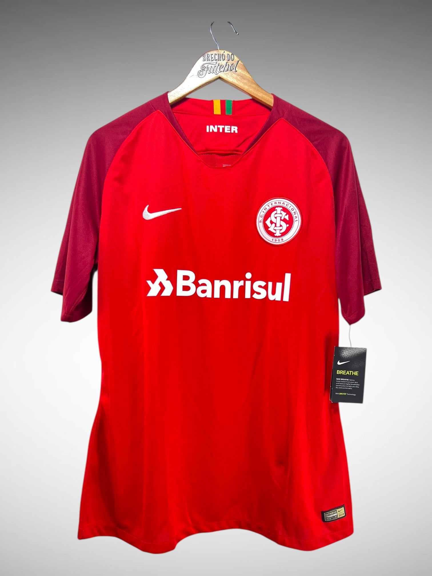 Internacional 2018 Primeira Camisa Tam G N 17.