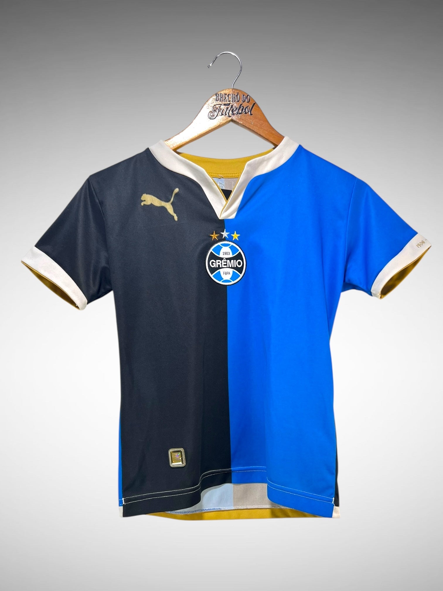 Grêmio 2007 Camisa Bicolor Tam 10 Anos Infantil N 10.