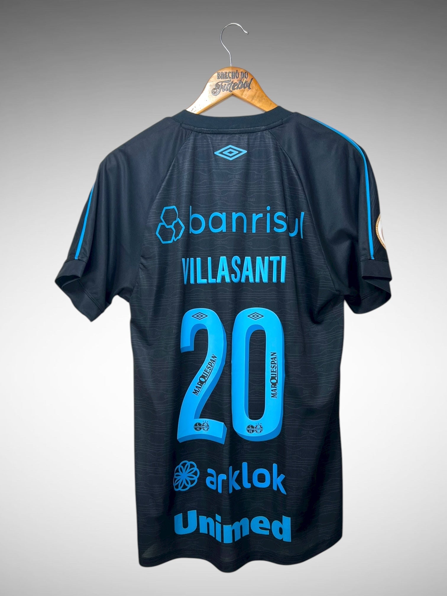 Grêmio 2023 Terceira Camisa Tam M N 20 Villasanti.