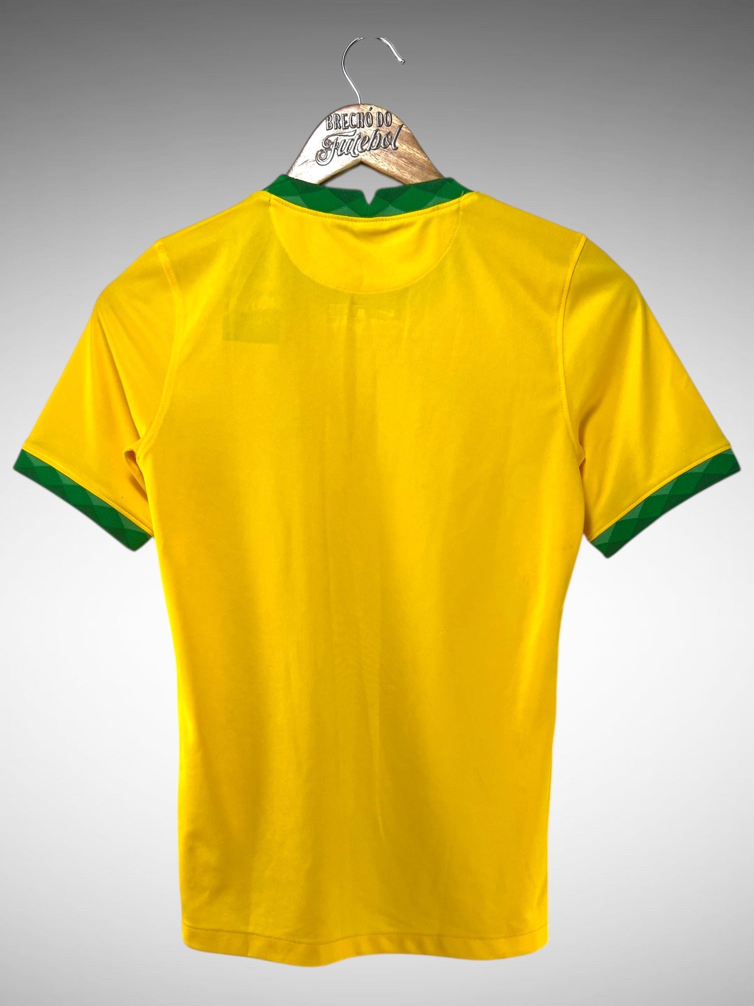 Brasil 2021 Primeira Camisa Tam 14 Anos Infantil.