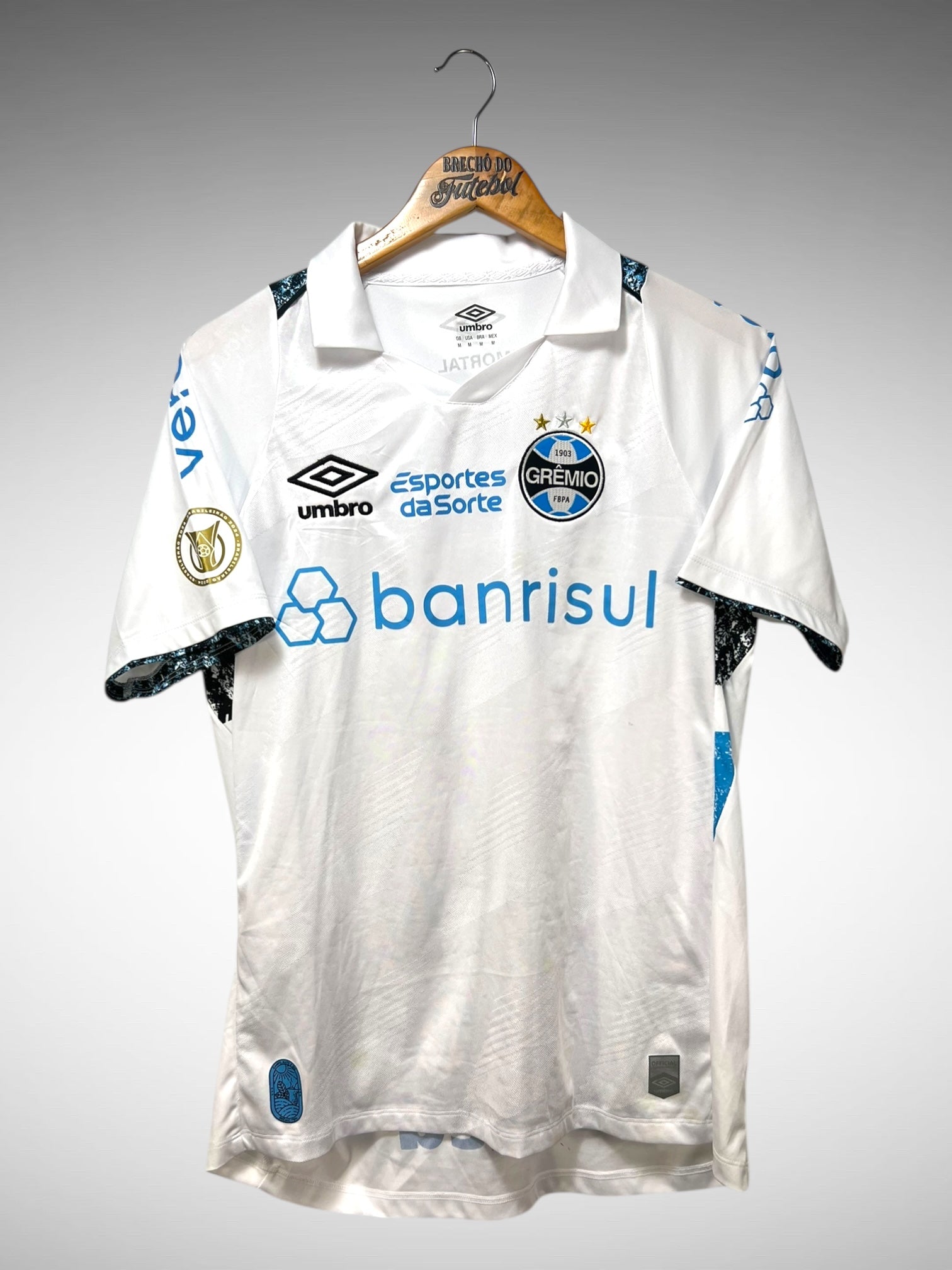 Grêmio 2024 Segunda Camisa Tam M N 14 Nathan.