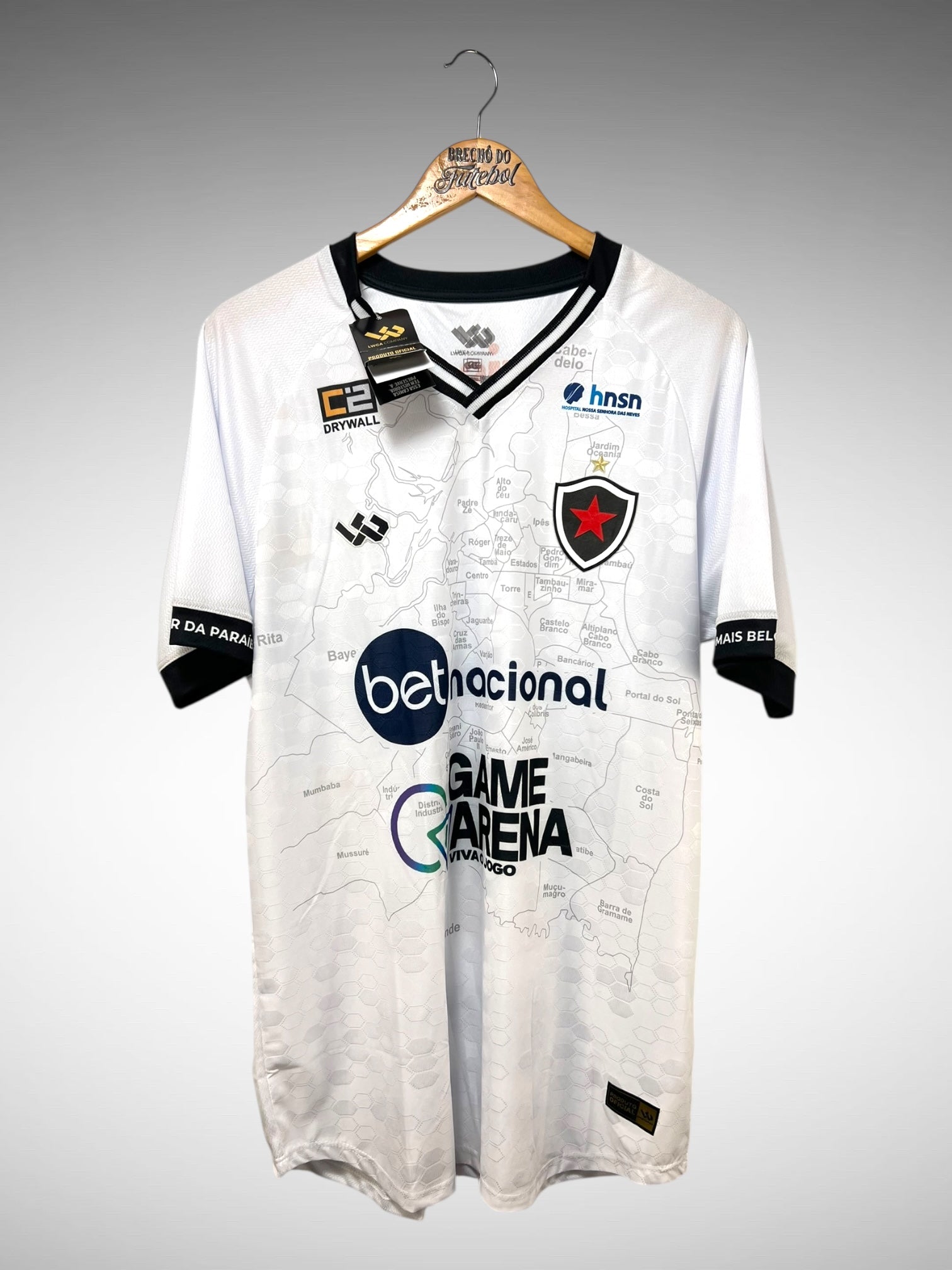 Botafogo da Paraiba-PB 2024 Segunda Camisa Tam GG.