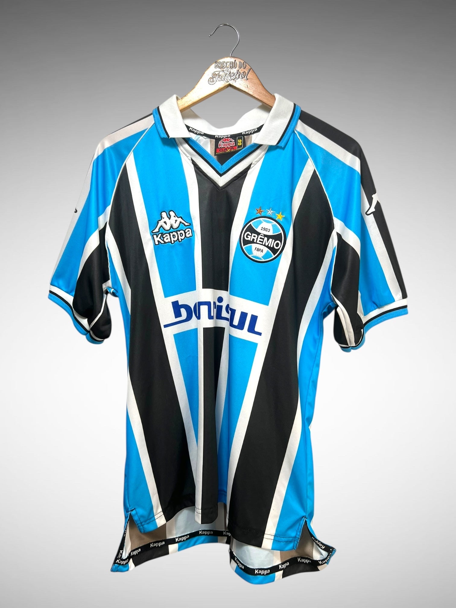 Grêmio 2001 Primeira Camisa Tam GG N 9.