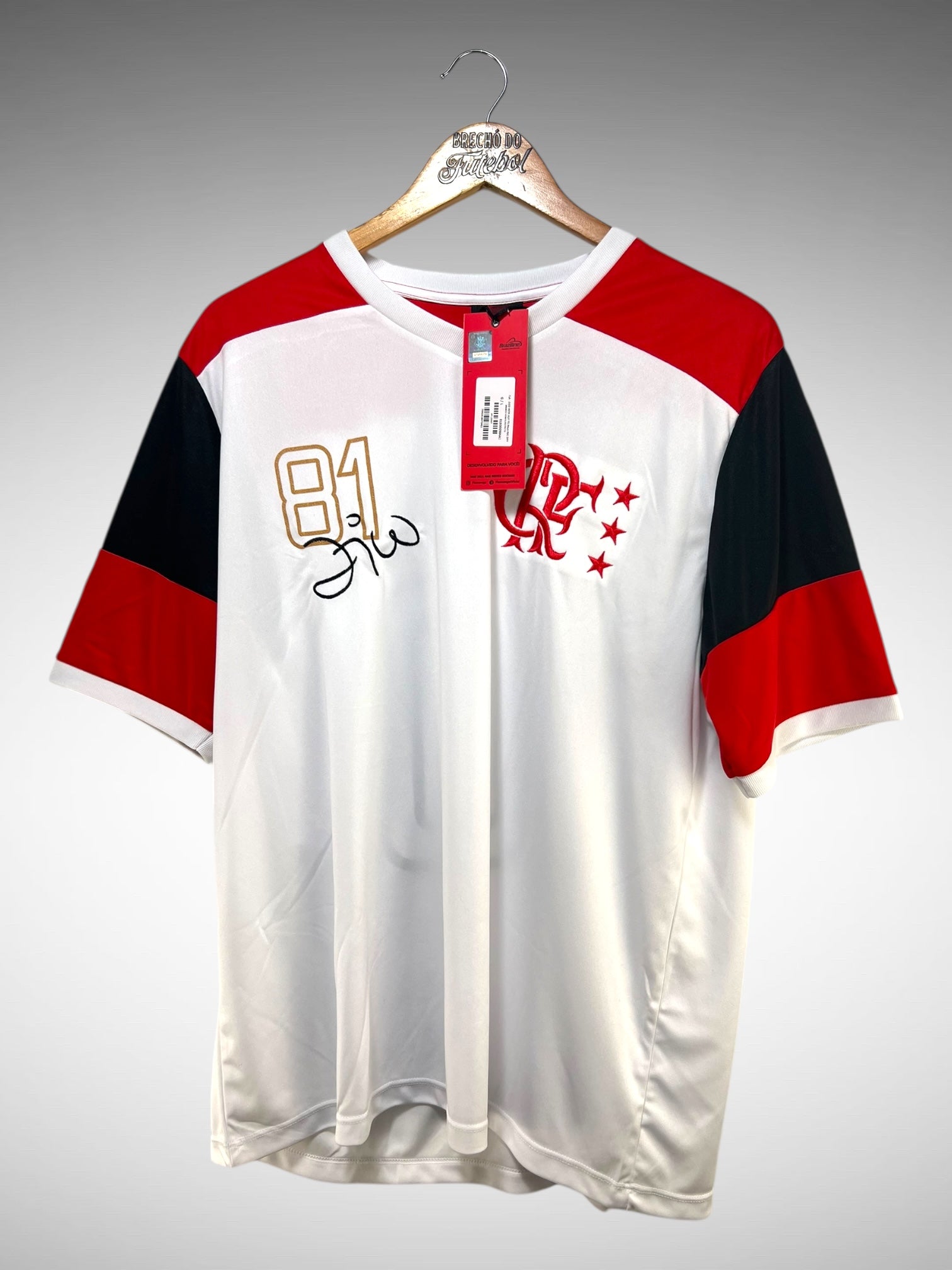 Flamengo 1981 Retrô Segunda Camisa Tam G N 10 Zico.