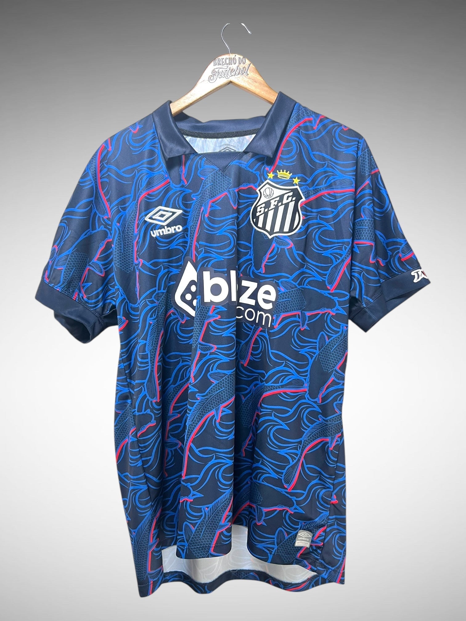 Santos 2023 Terceira Camisa Tam GG N 10.