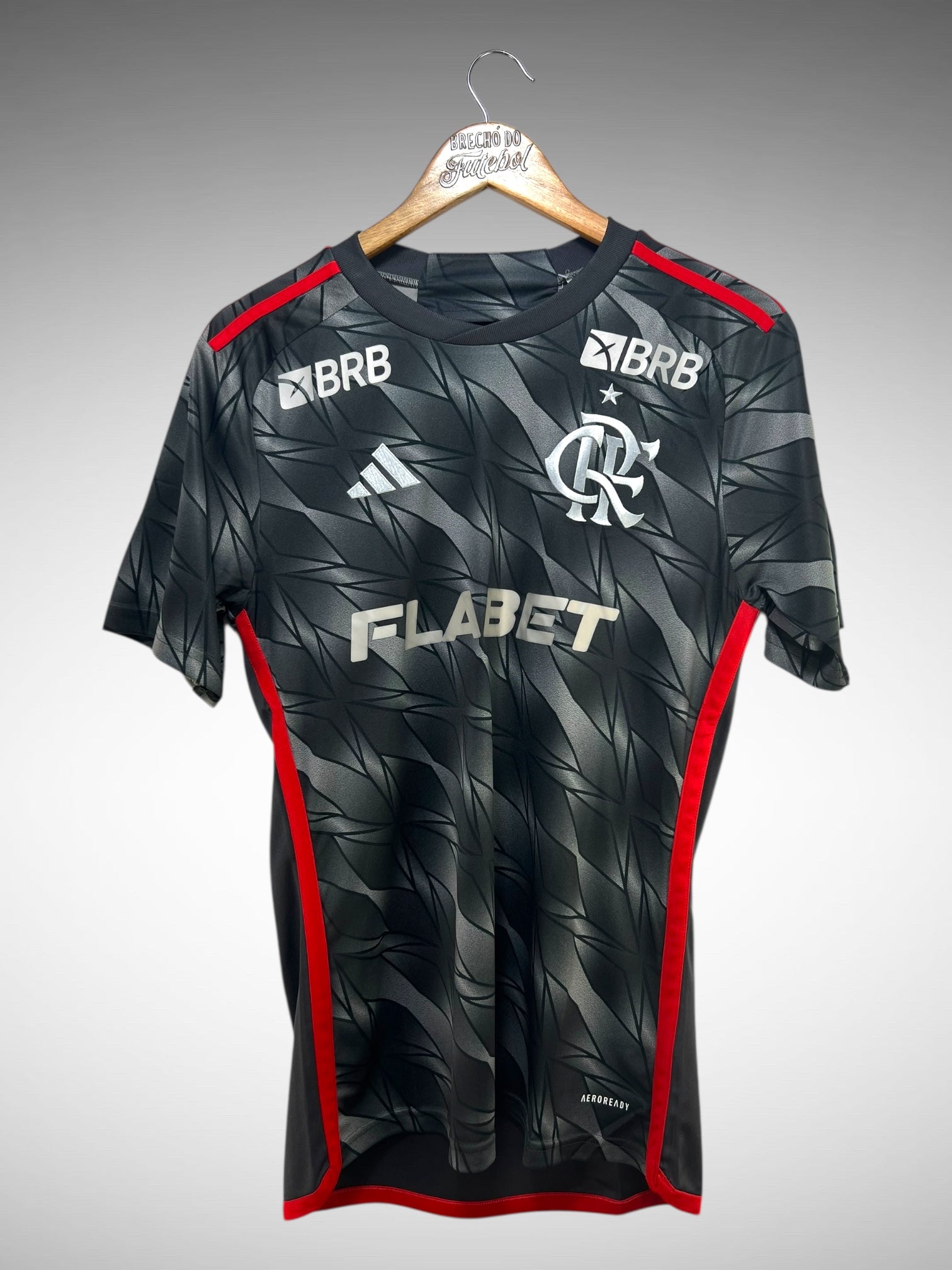 Flamengo 2024 Terceira Camisa Tam P N 7 L. Araújo.